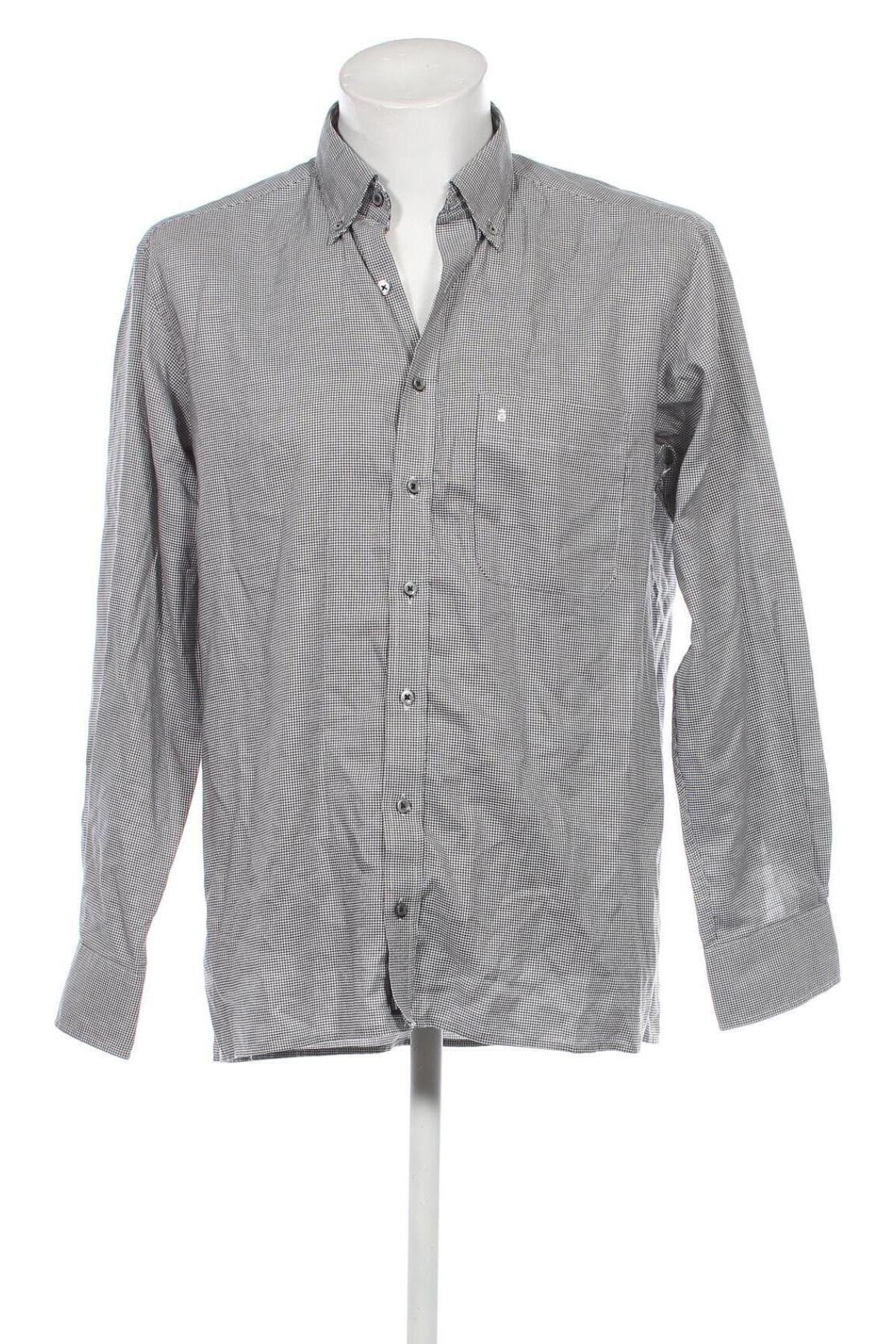 Herrenhemd Eterna, Größe L, Farbe Grau, Preis 12,63 €