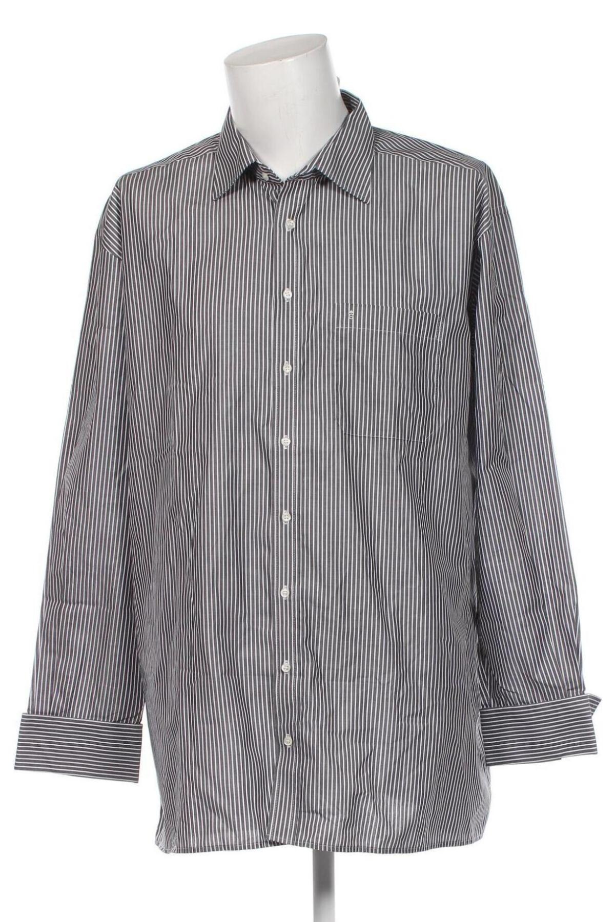 Ανδρικό πουκάμισο Eterna, Μέγεθος 3XL, Χρώμα Γκρί, Τιμή 27,22 €