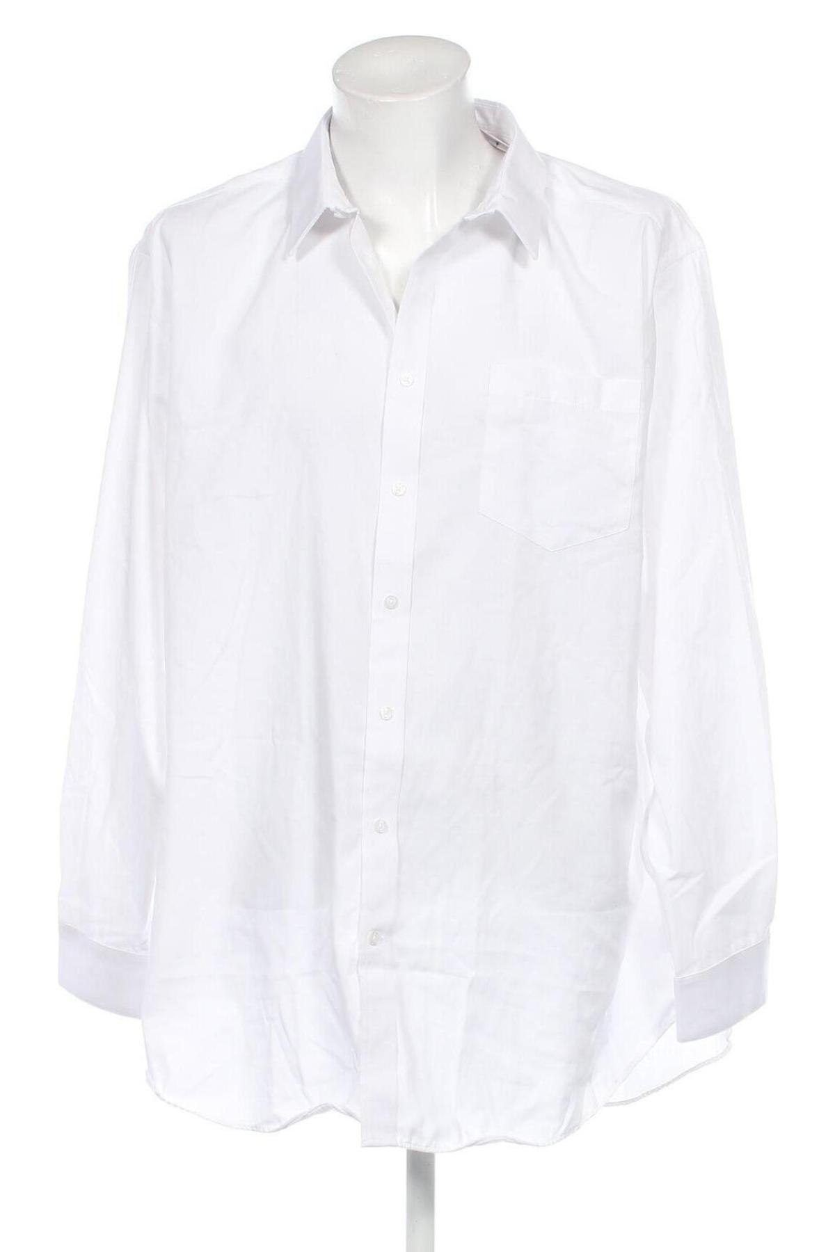 Herrenhemd George, Größe 3XL, Farbe Weiß, Preis 20,18 €