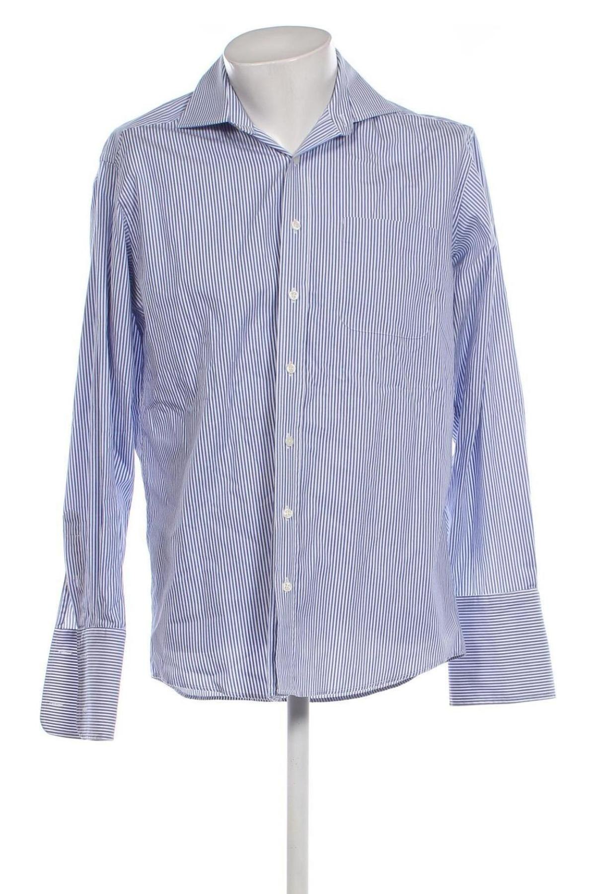 Ανδρικό πουκάμισο Gilberto, Μέγεθος M, Χρώμα Μπλέ, Τιμή 8,45 €
