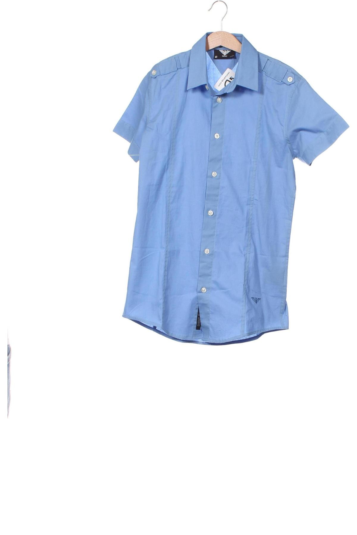 Herrenhemd Gnious, Größe XS, Farbe Blau, Preis € 9,00