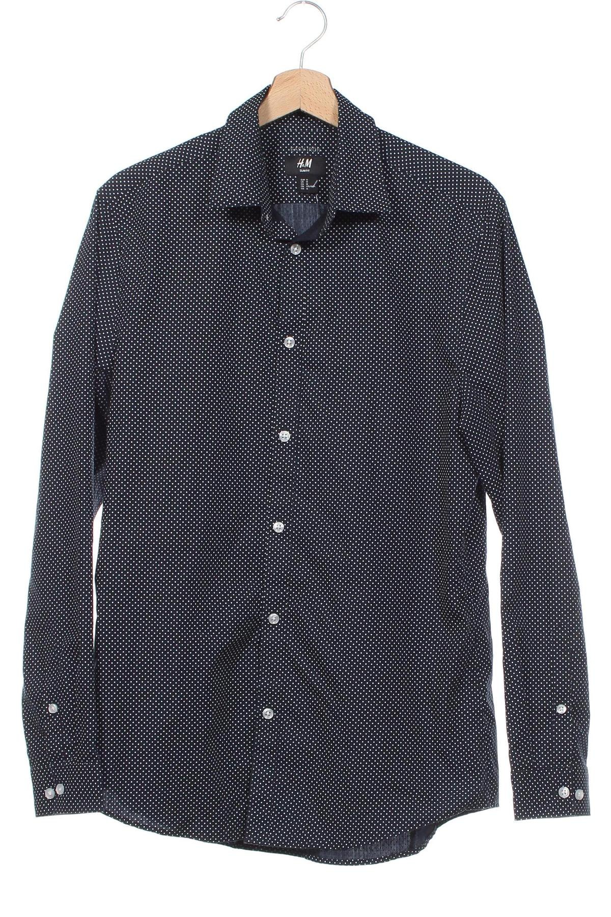 Herrenhemd H&M, Größe M, Farbe Blau, Preis € 8,07