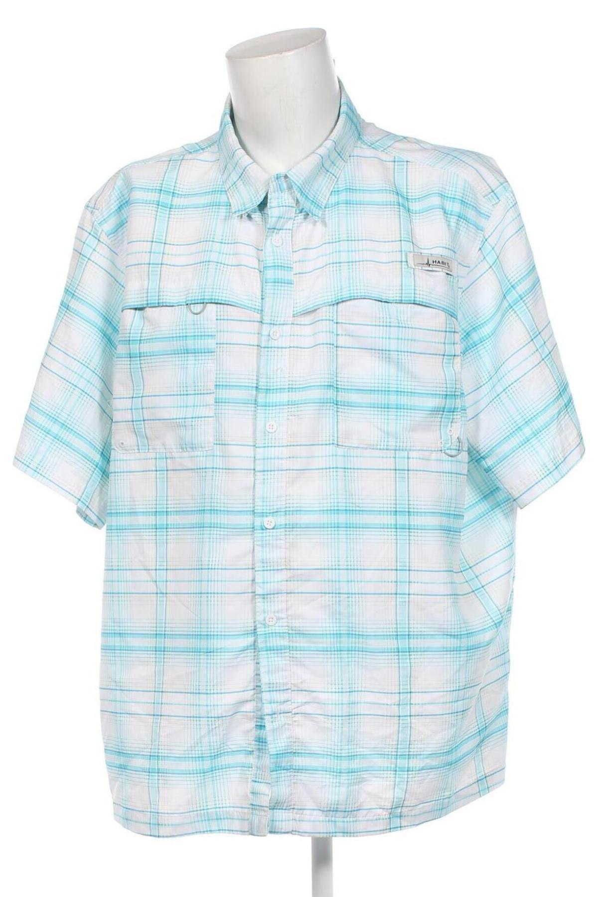 Ανδρικό πουκάμισο Habit, Μέγεθος 3XL, Χρώμα Πολύχρωμο, Τιμή 9,65 €