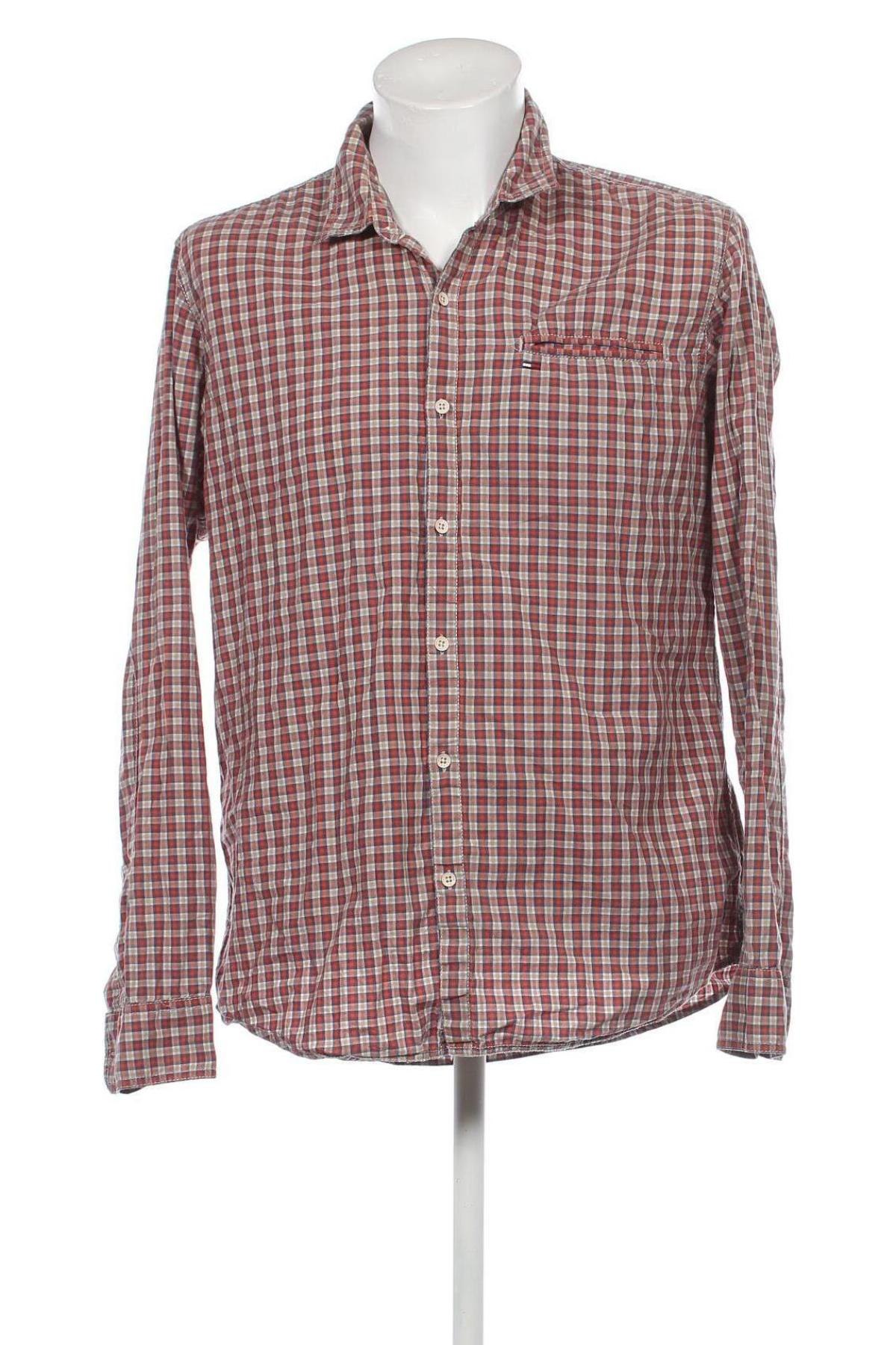 Мъжка риза Hilfiger Denim, Размер XXL, Цвят Многоцветен, Цена 33,75 лв.