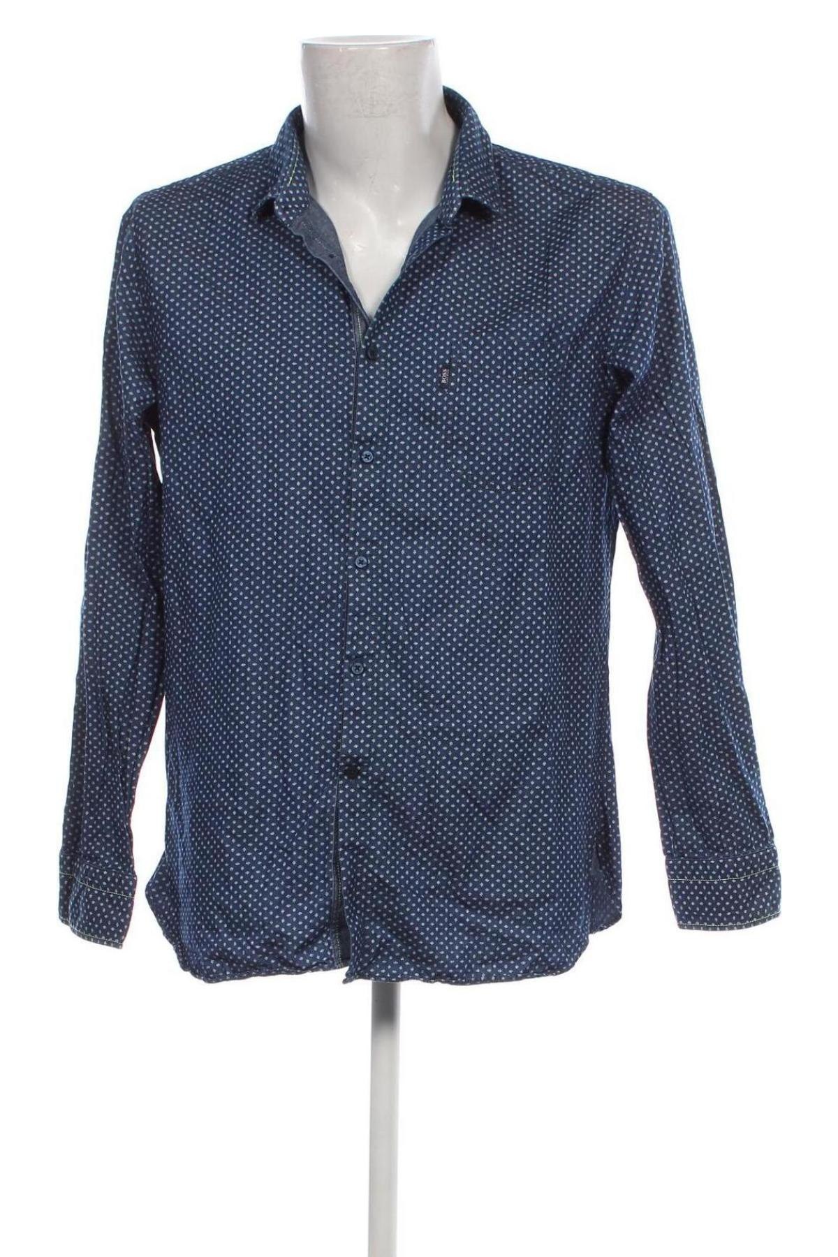 Herrenhemd Hugo Boss, Größe XL, Farbe Blau, Preis € 80,72
