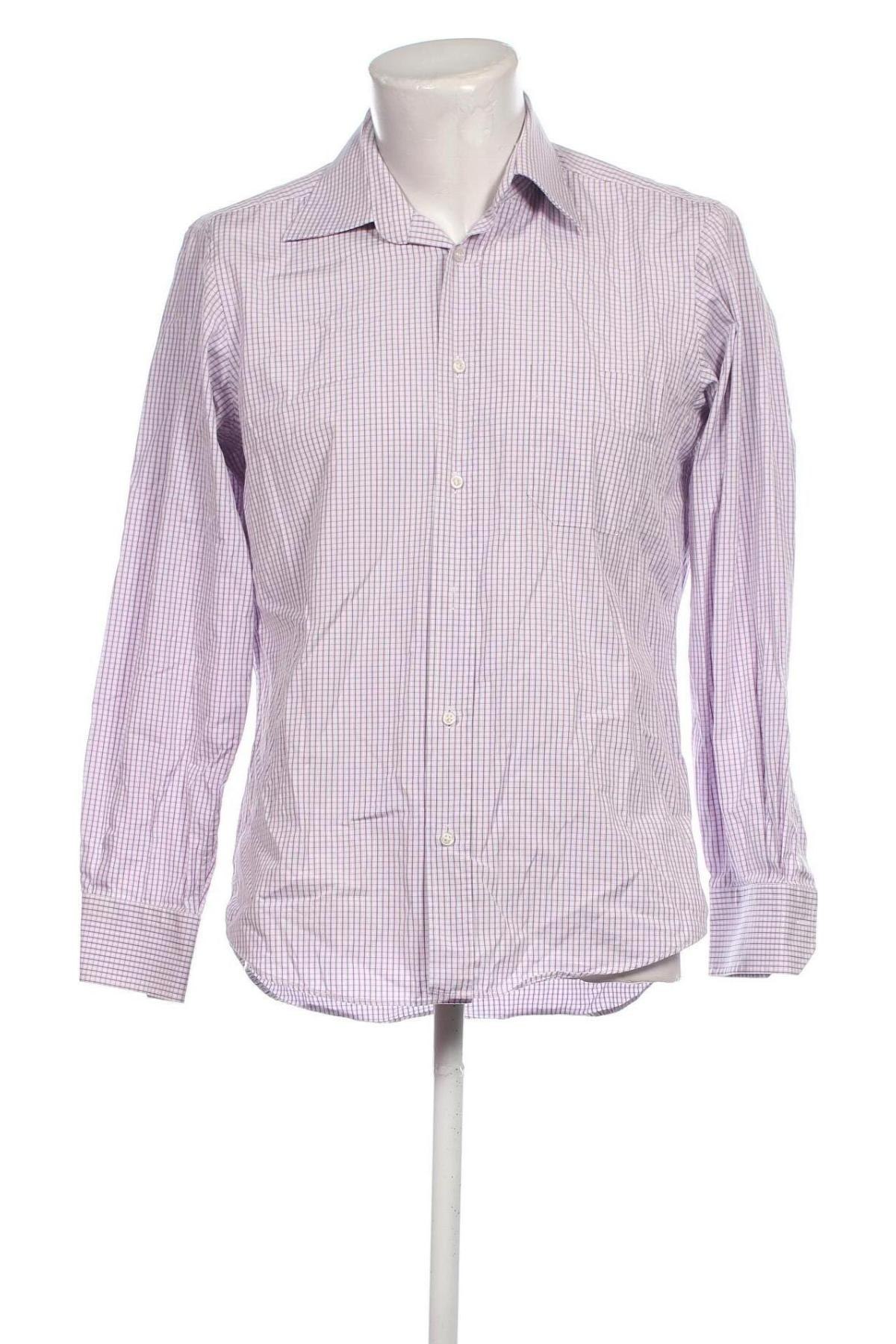Мъжка риза Hugo Boss, Размер M, Цвят Многоцветен, Цена 88,18 лв.