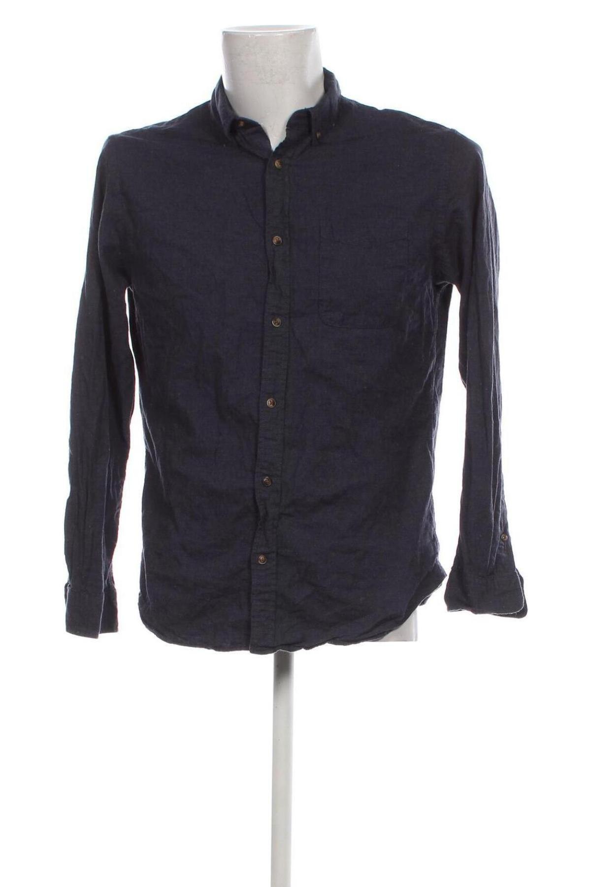 Herrenhemd Jack & Jones, Größe L, Farbe Blau, Preis € 9,46
