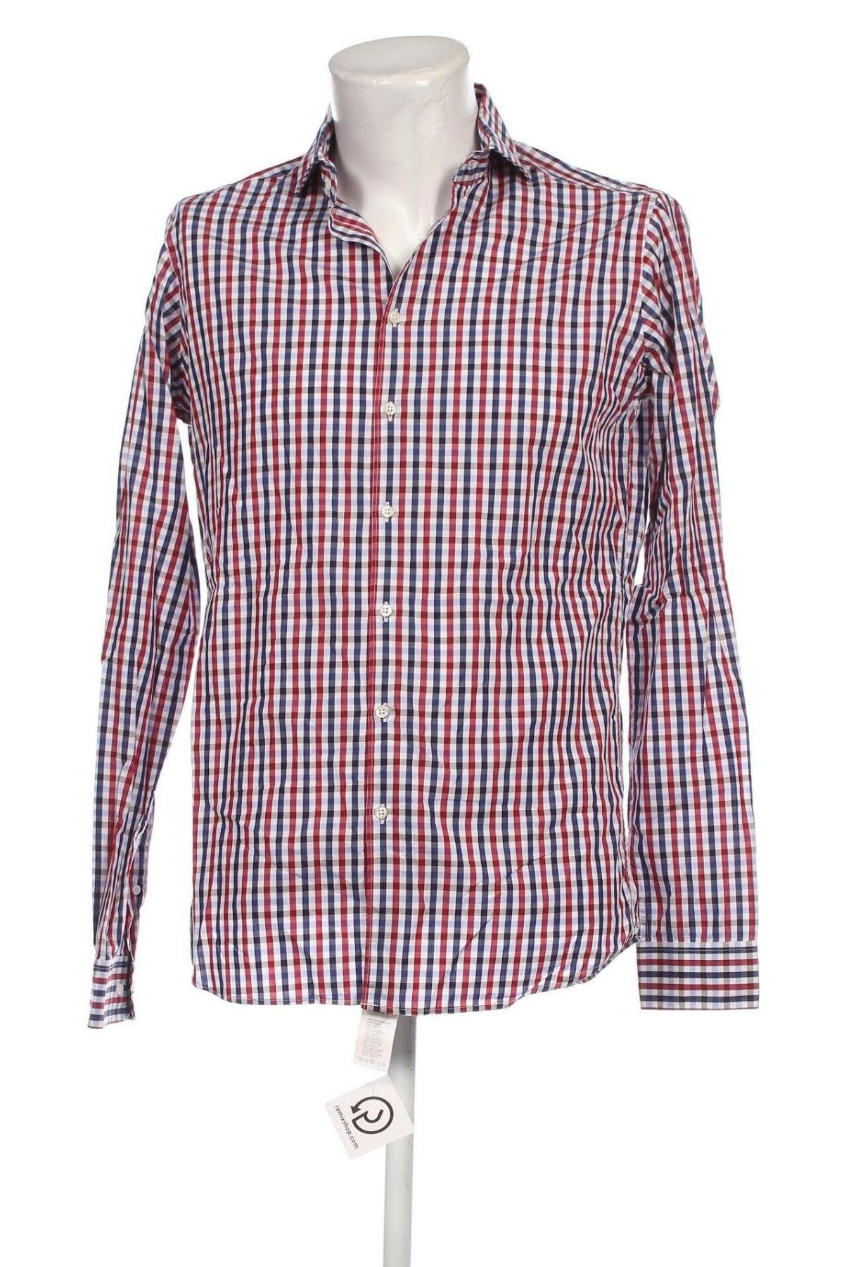 Ανδρικό πουκάμισο Jake*s, Μέγεθος M, Χρώμα Πολύχρωμο, Τιμή 17,39 €