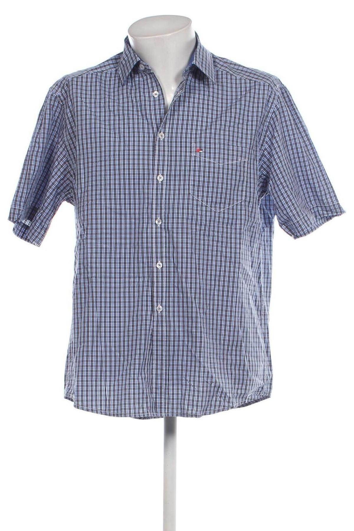 Ανδρικό πουκάμισο Jupiter, Μέγεθος L, Χρώμα Μπλέ, Τιμή 17,00 €