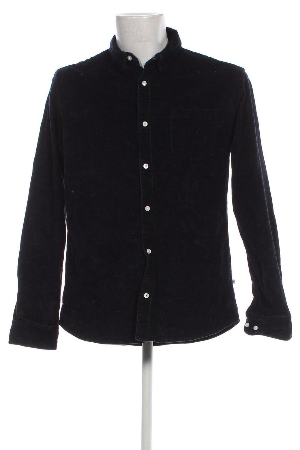 Ανδρικό πουκάμισο Kronstadt, Μέγεθος XL, Χρώμα Μπλέ, Τιμή 10,52 €