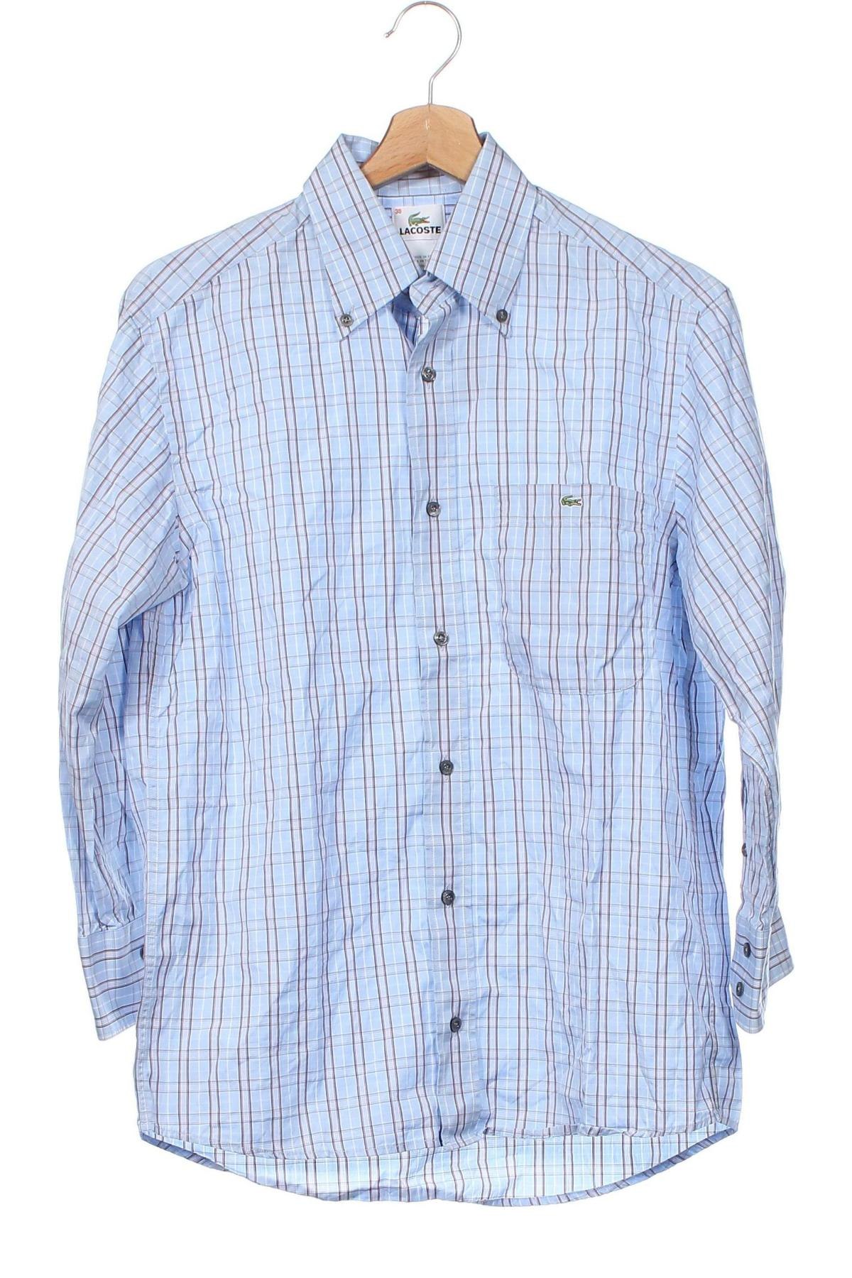 Ανδρικό πουκάμισο Lacoste, Μέγεθος S, Χρώμα Μπλέ, Τιμή 46,39 €