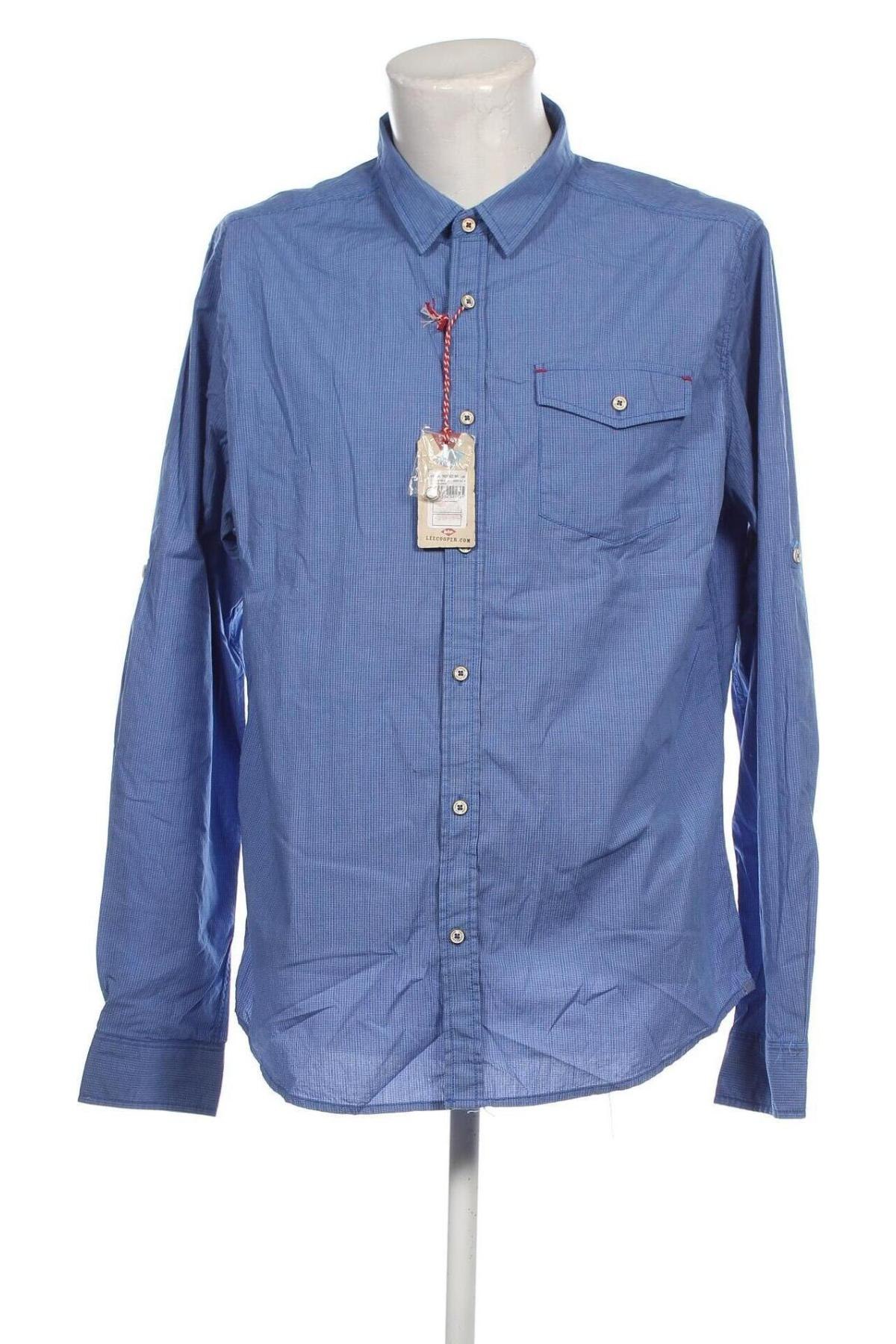 Herrenhemd Lee Cooper, Größe XL, Farbe Blau, Preis € 27,90