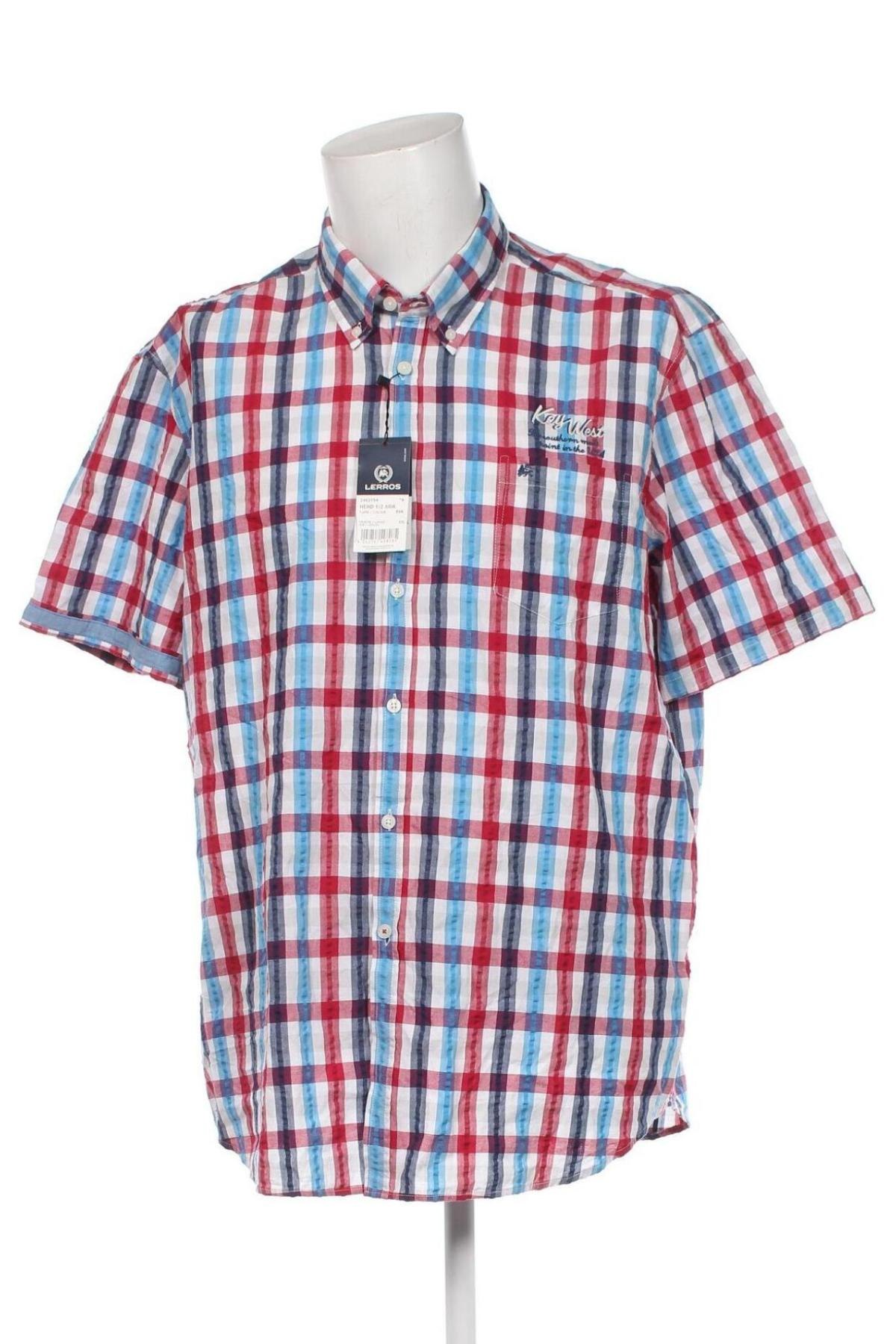 Мъжка риза Lerros, Размер XXL, Цвят Многоцветен, Цена 77,00 лв.