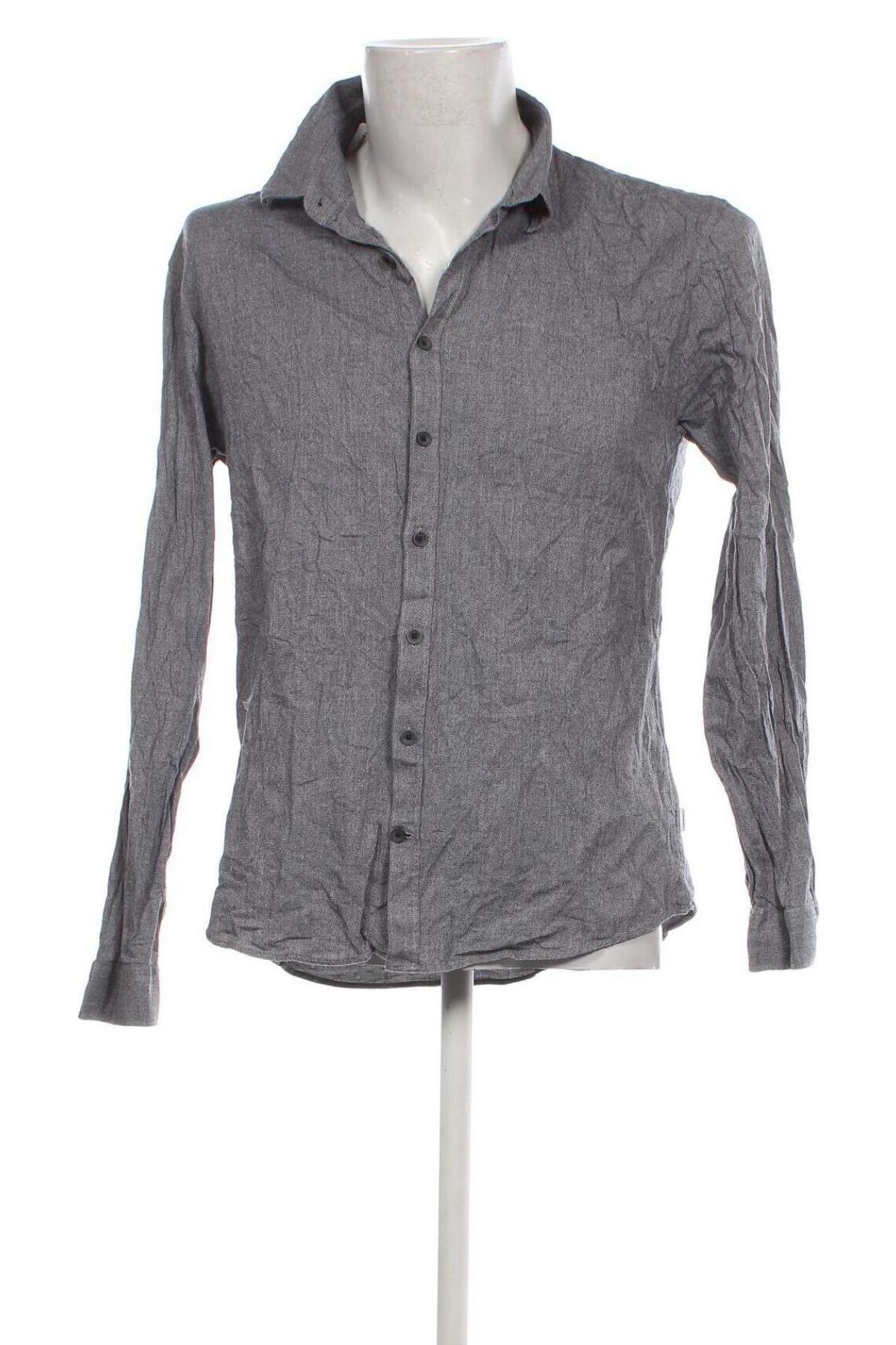 Ανδρικό πουκάμισο Lindbergh, Μέγεθος XL, Χρώμα Γκρί, Τιμή 15,31 €