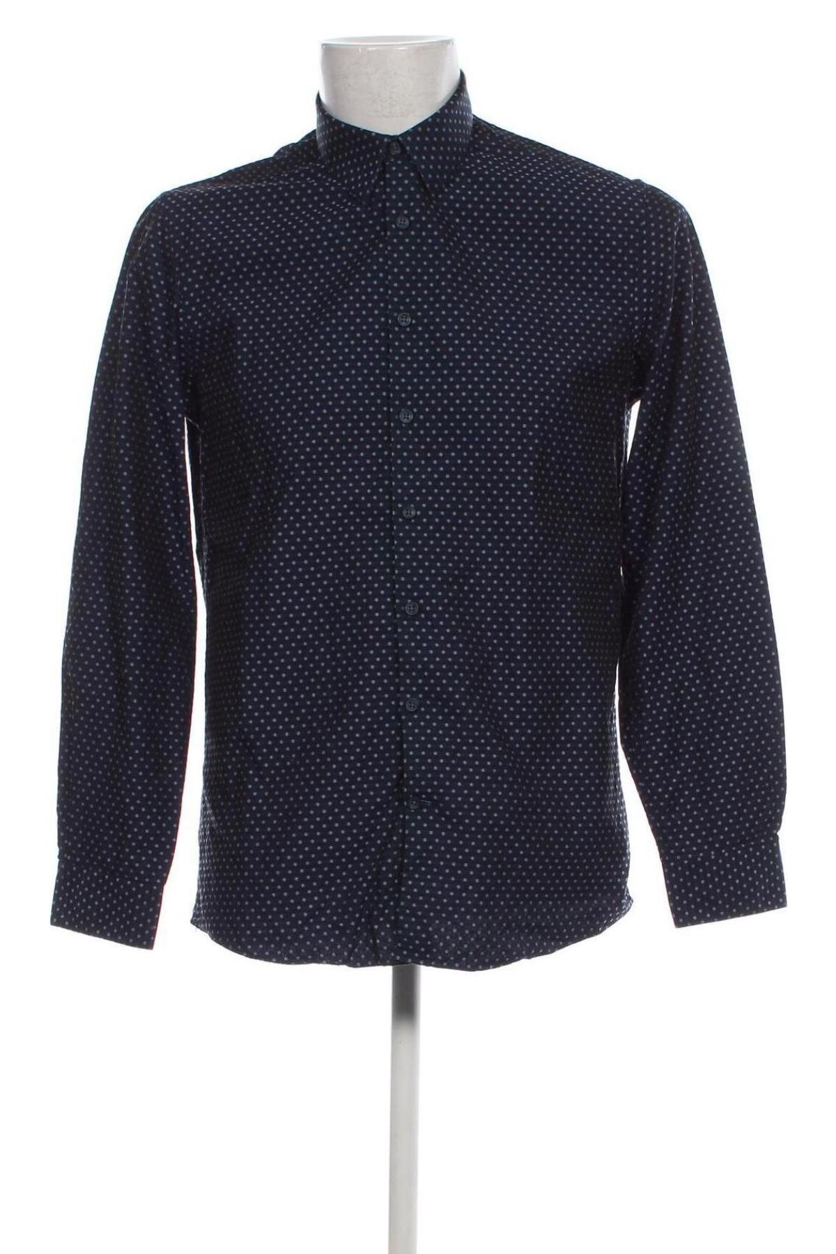 Ανδρικό πουκάμισο Lindbergh, Μέγεθος M, Χρώμα Μπλέ, Τιμή 34,02 €