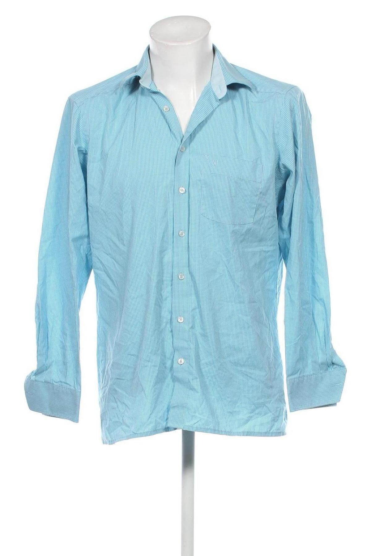 Herrenhemd Marvelis, Größe L, Farbe Blau, Preis 9,46 €