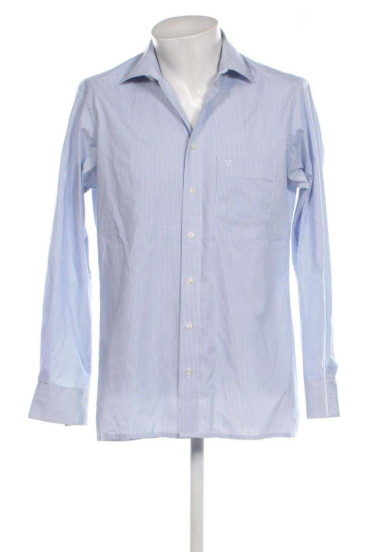 Ανδρικό πουκάμισο Marvelis, Μέγεθος M, Χρώμα Μπλέ, Τιμή 10,96 €