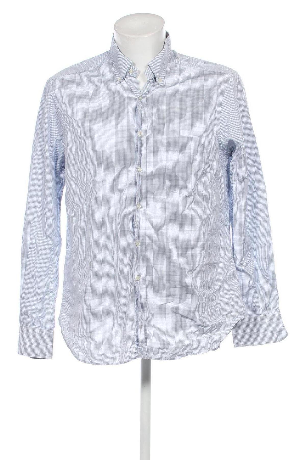 Мъжка риза Massimo Dutti, Размер XL, Цвят Многоцветен, Цена 22,00 лв.