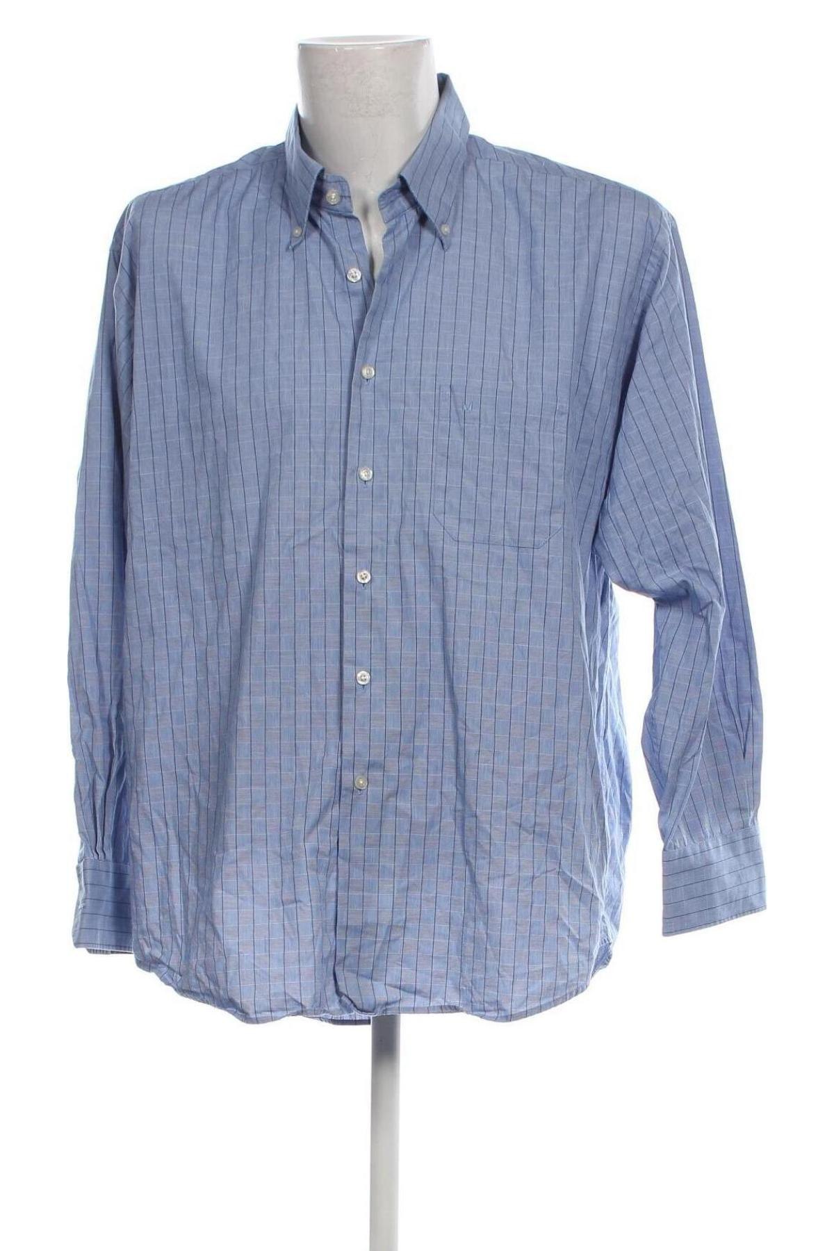 Ανδρικό πουκάμισο Melka, Μέγεθος XXL, Χρώμα Μπλέ, Τιμή 34,02 €