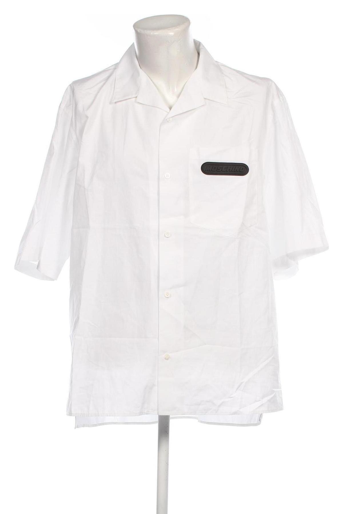 Herrenhemd Moschino Couture, Größe XL, Farbe Weiß, Preis 161,11 €