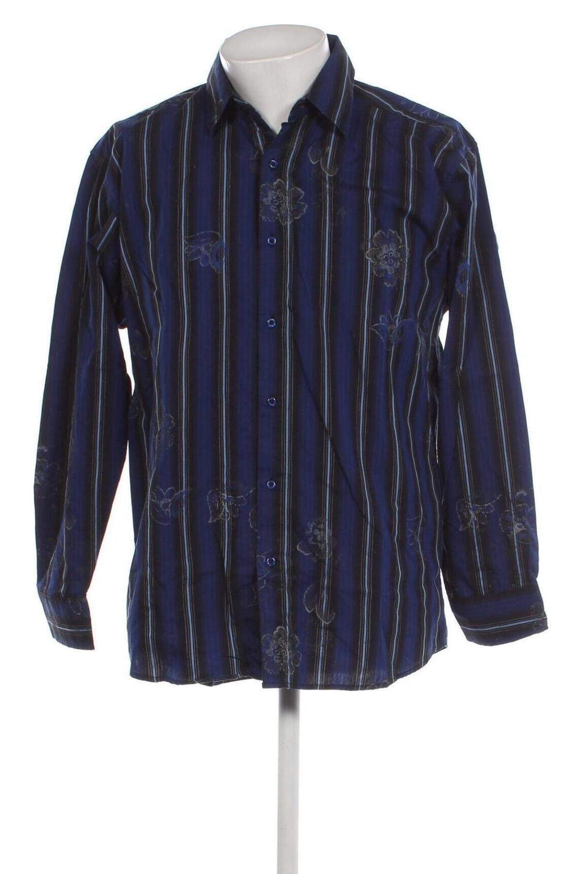 Ανδρικό πουκάμισο Nkd, Μέγεθος L, Χρώμα Μπλέ, Τιμή 8,07 €