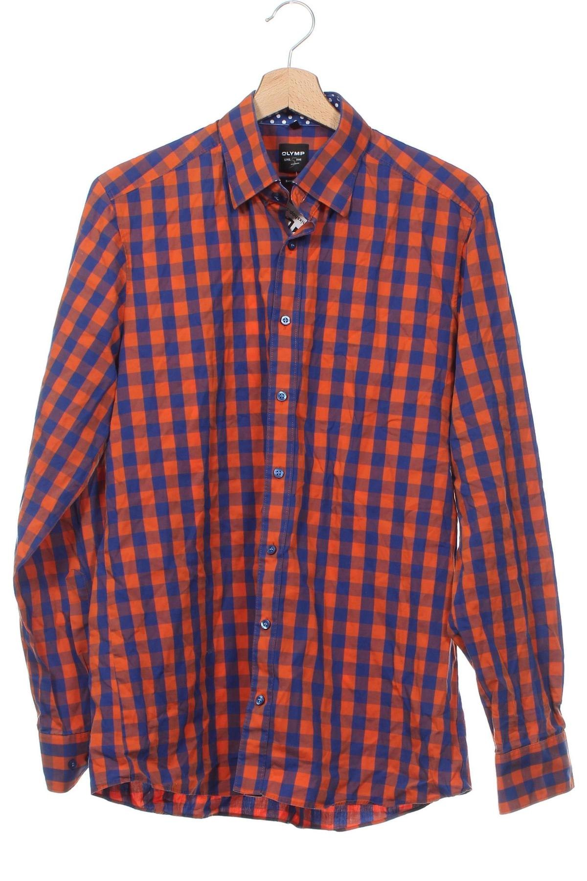 Ανδρικό πουκάμισο Olymp, Μέγεθος L, Χρώμα Πολύχρωμο, Τιμή 17,01 €