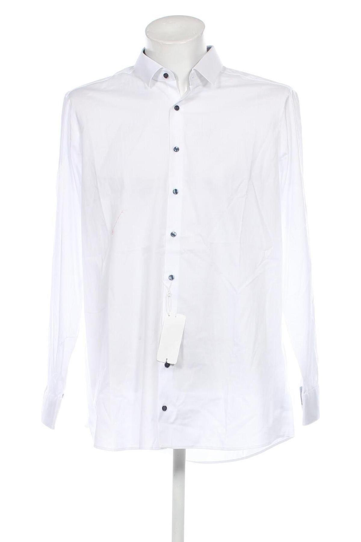 Ανδρικό πουκάμισο Olymp, Μέγεθος XXL, Χρώμα Λευκό, Τιμή 57,53 €