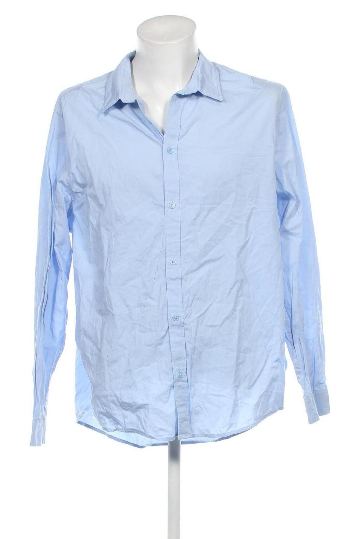 Ανδρικό πουκάμισο Pier One, Μέγεθος 3XL, Χρώμα Μπλέ, Τιμή 17,94 €