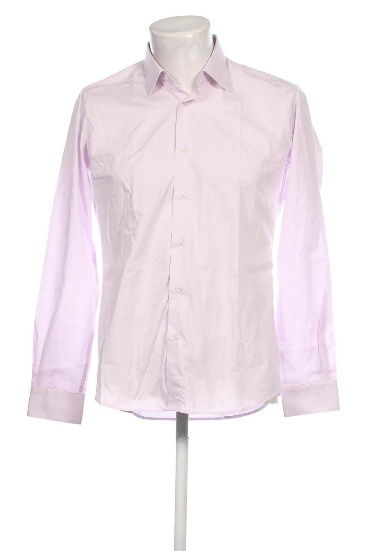 Мъжка риза Platinum, Размер M, Цвят Розов, Цена 20,38 лв.