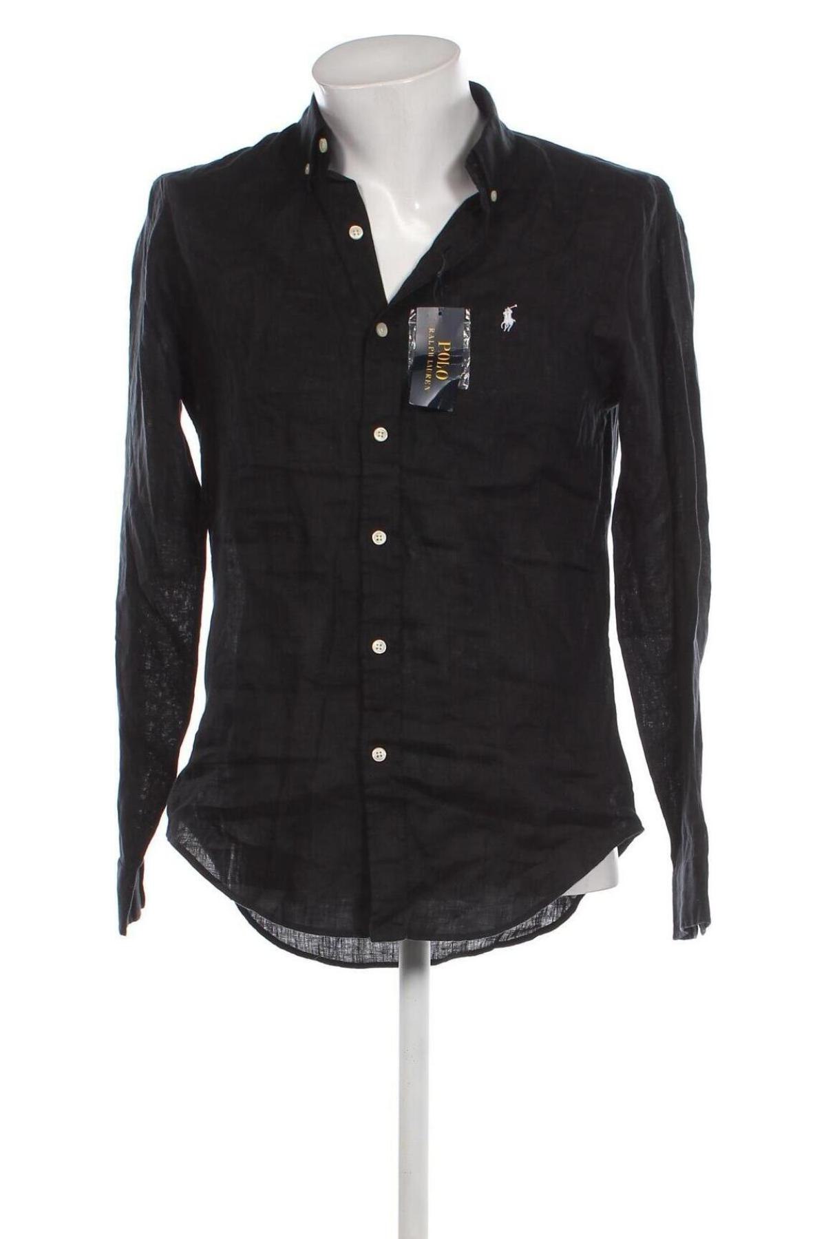 Cămașă de bărbați Polo By Ralph Lauren, Mărime M, Culoare Negru, Preț 720,39 Lei