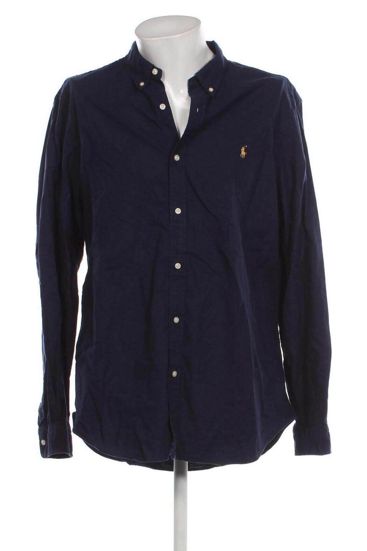 Ανδρικό πουκάμισο Polo By Ralph Lauren, Μέγεθος XXL, Χρώμα Μπλέ, Τιμή 95,96 €