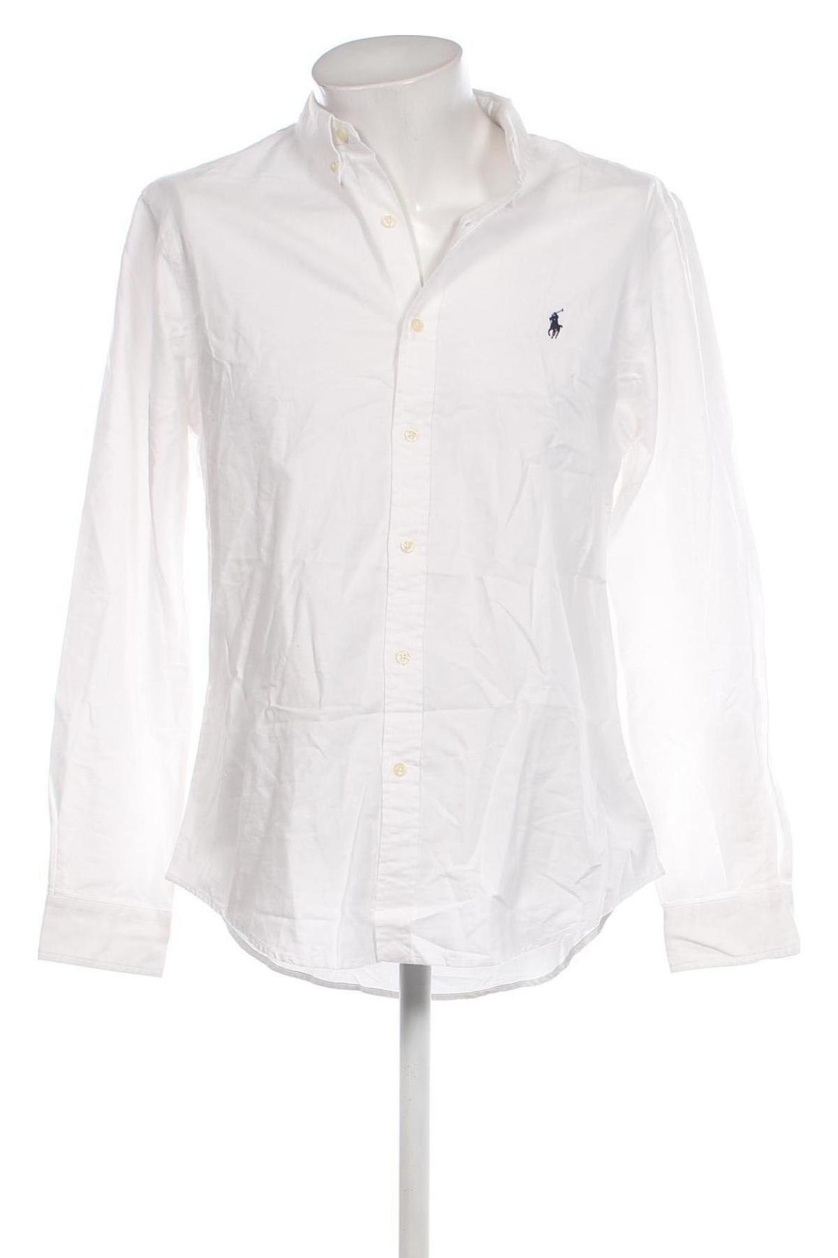 Herrenhemd Polo By Ralph Lauren, Größe L, Farbe Weiß, Preis € 112,89