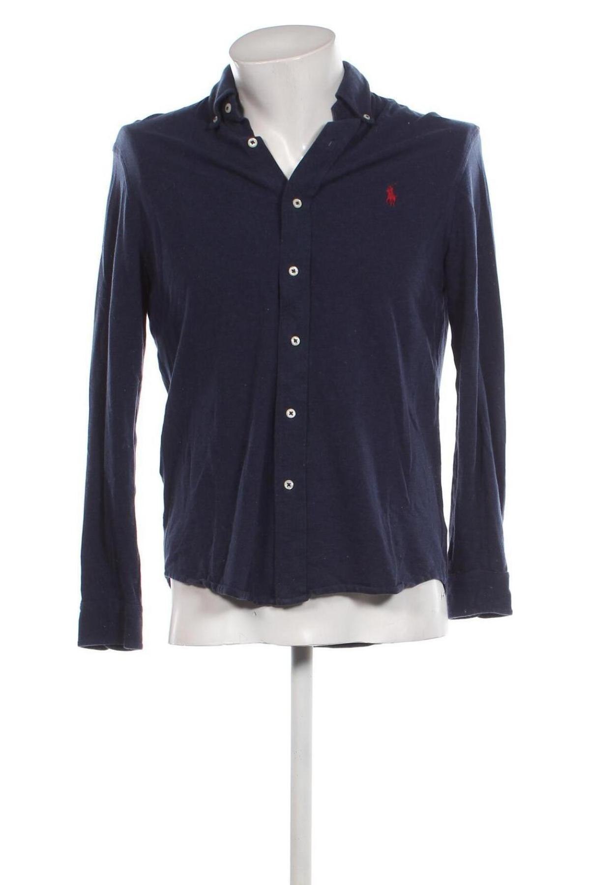 Męska koszula Polo By Ralph Lauren, Rozmiar M, Kolor Niebieski, Cena 583,74 zł