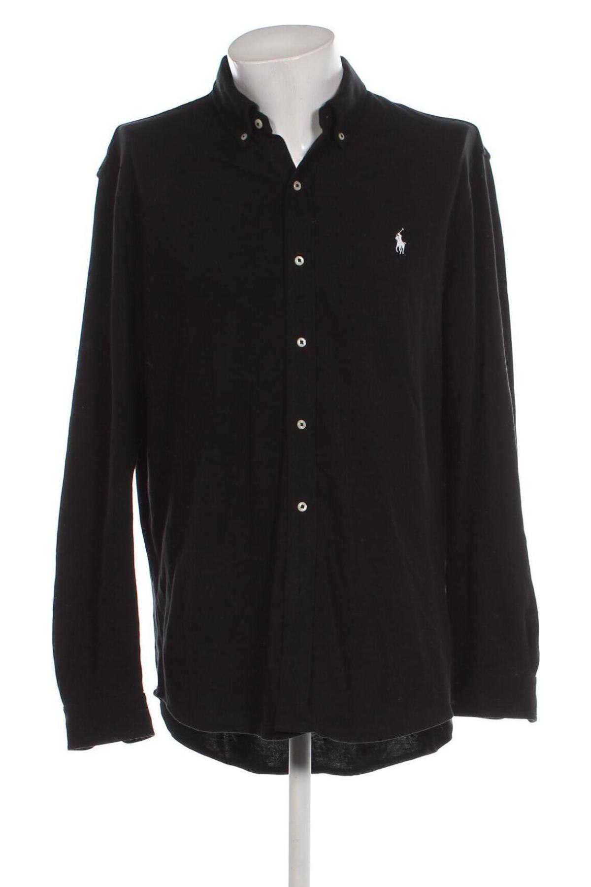 Herrenhemd Polo By Ralph Lauren, Größe XL, Farbe Schwarz, Preis 56,45 €