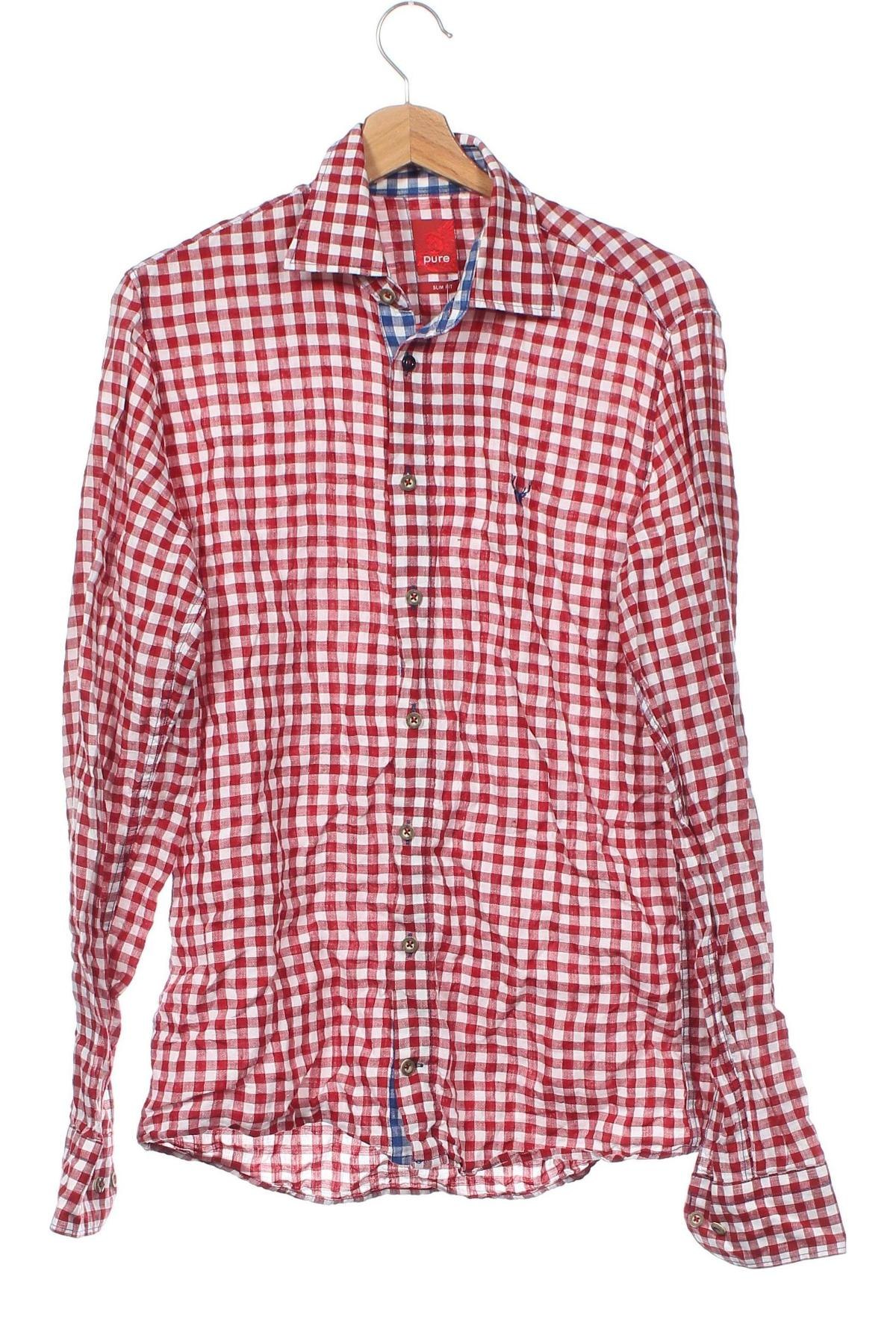 Herrenhemd Pure, Größe S, Farbe Rot, Preis € 5,05