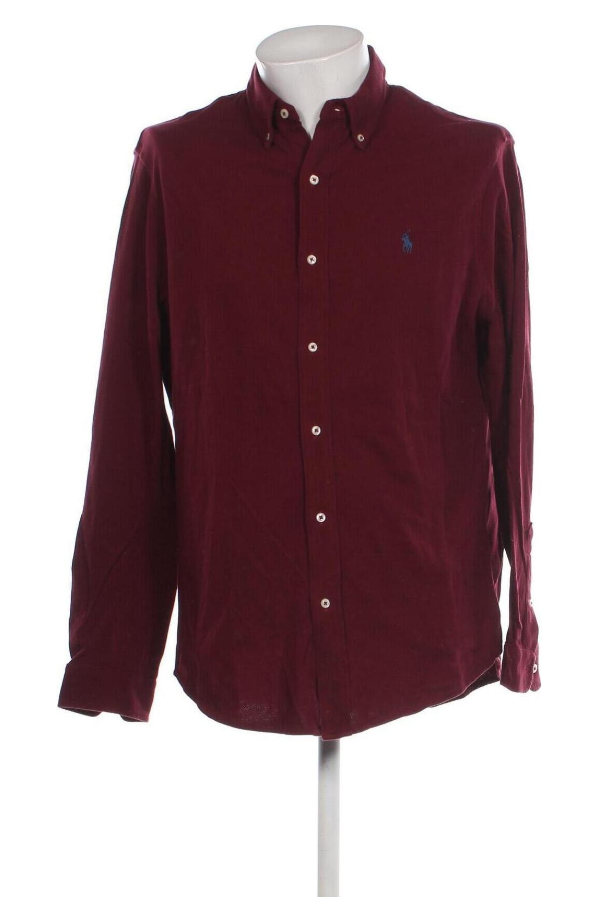Ανδρικό πουκάμισο Ralph Lauren, Μέγεθος XL, Χρώμα Κόκκινο, Τιμή 112,89 €