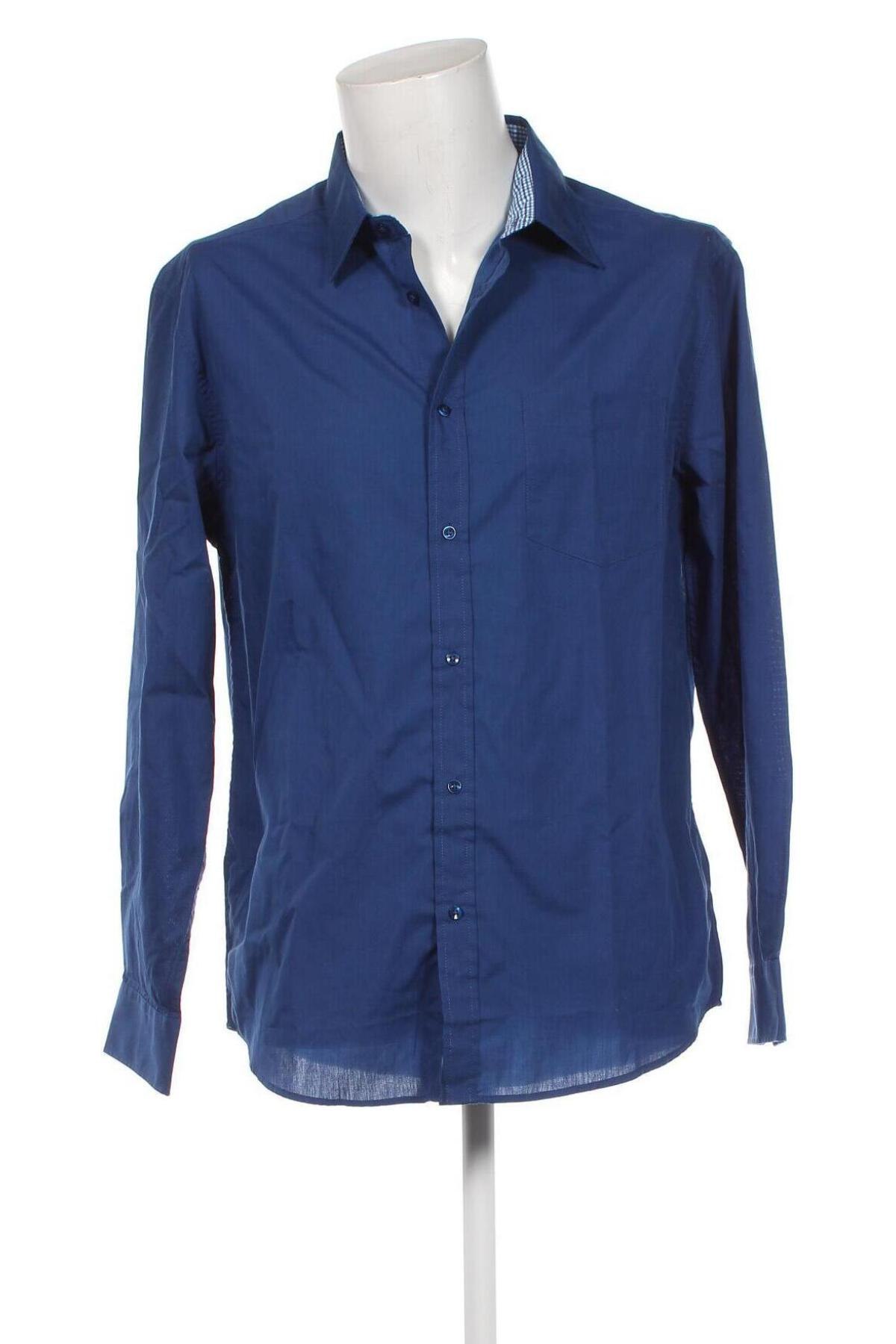 Ανδρικό πουκάμισο Reward, Μέγεθος L, Χρώμα Μπλέ, Τιμή 8,07 €