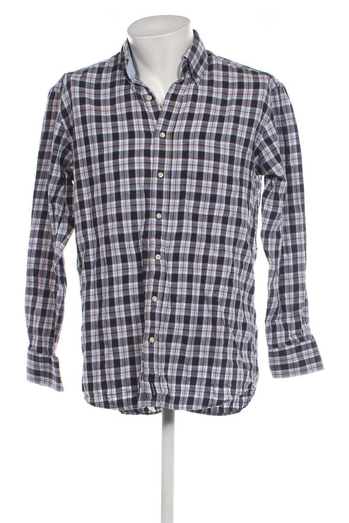 Ανδρικό πουκάμισο Rover&Lakes, Μέγεθος M, Χρώμα Πολύχρωμο, Τιμή 3,95 €
