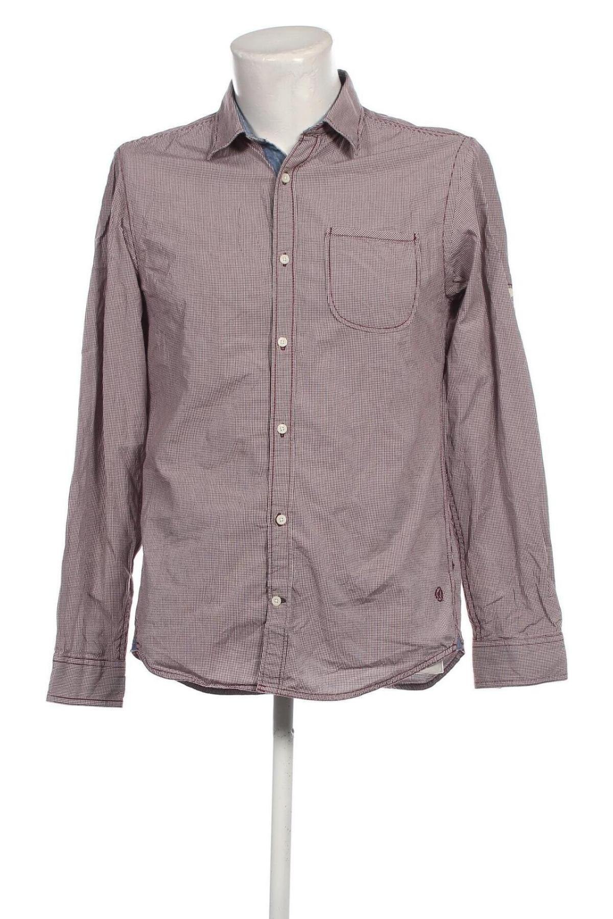 Ανδρικό πουκάμισο S.Oliver, Μέγεθος M, Χρώμα Καφέ, Τιμή 8,41 €