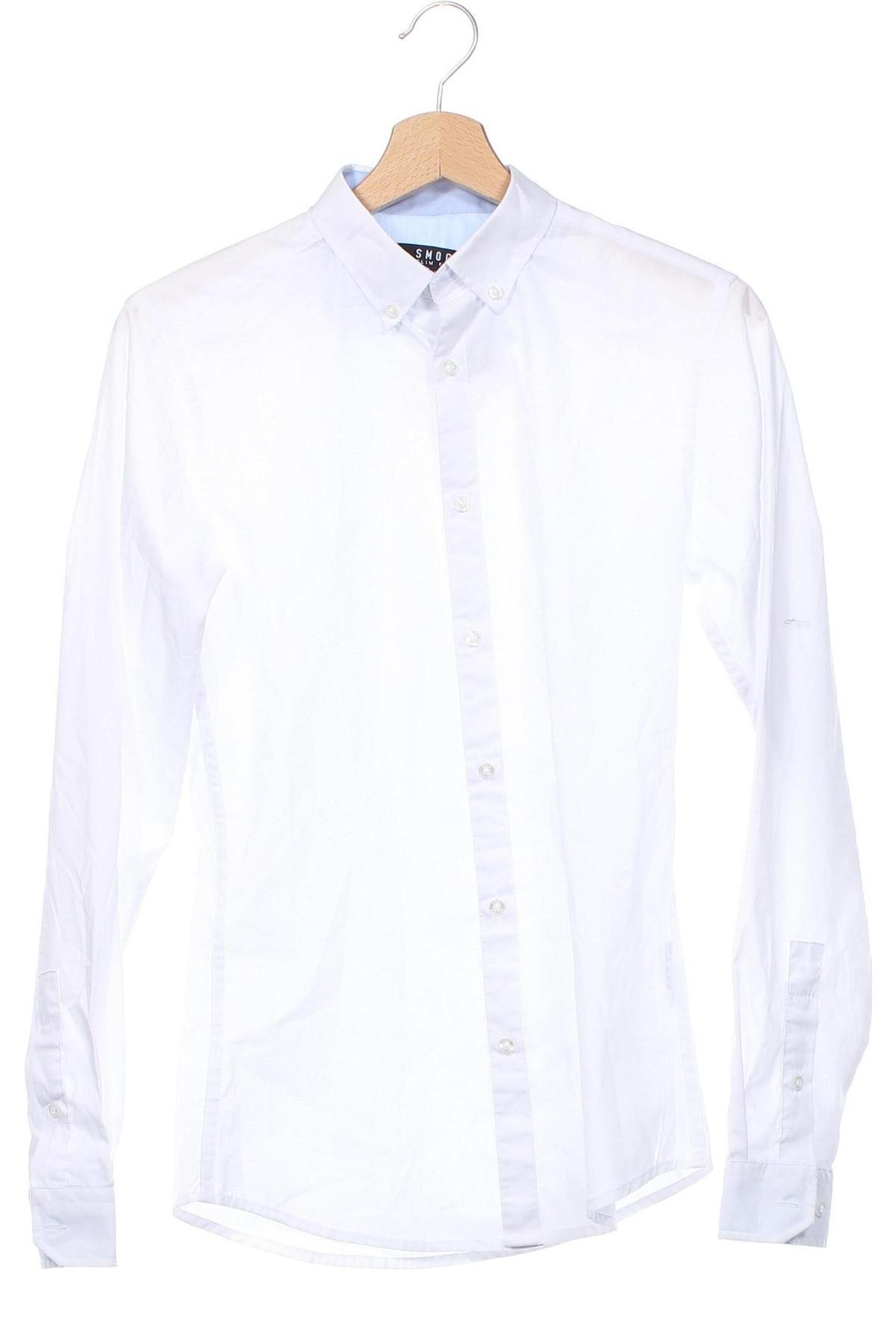Herrenhemd Smog, Größe XS, Farbe Weiß, Preis 20,18 €