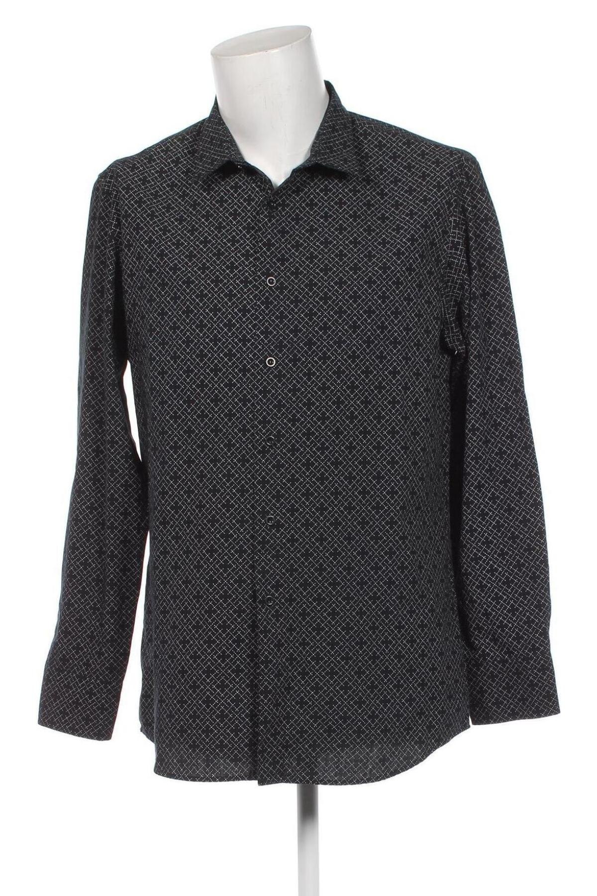 Ανδρικό πουκάμισο Smog, Μέγεθος XXL, Χρώμα Μαύρο, Τιμή 9,87 €