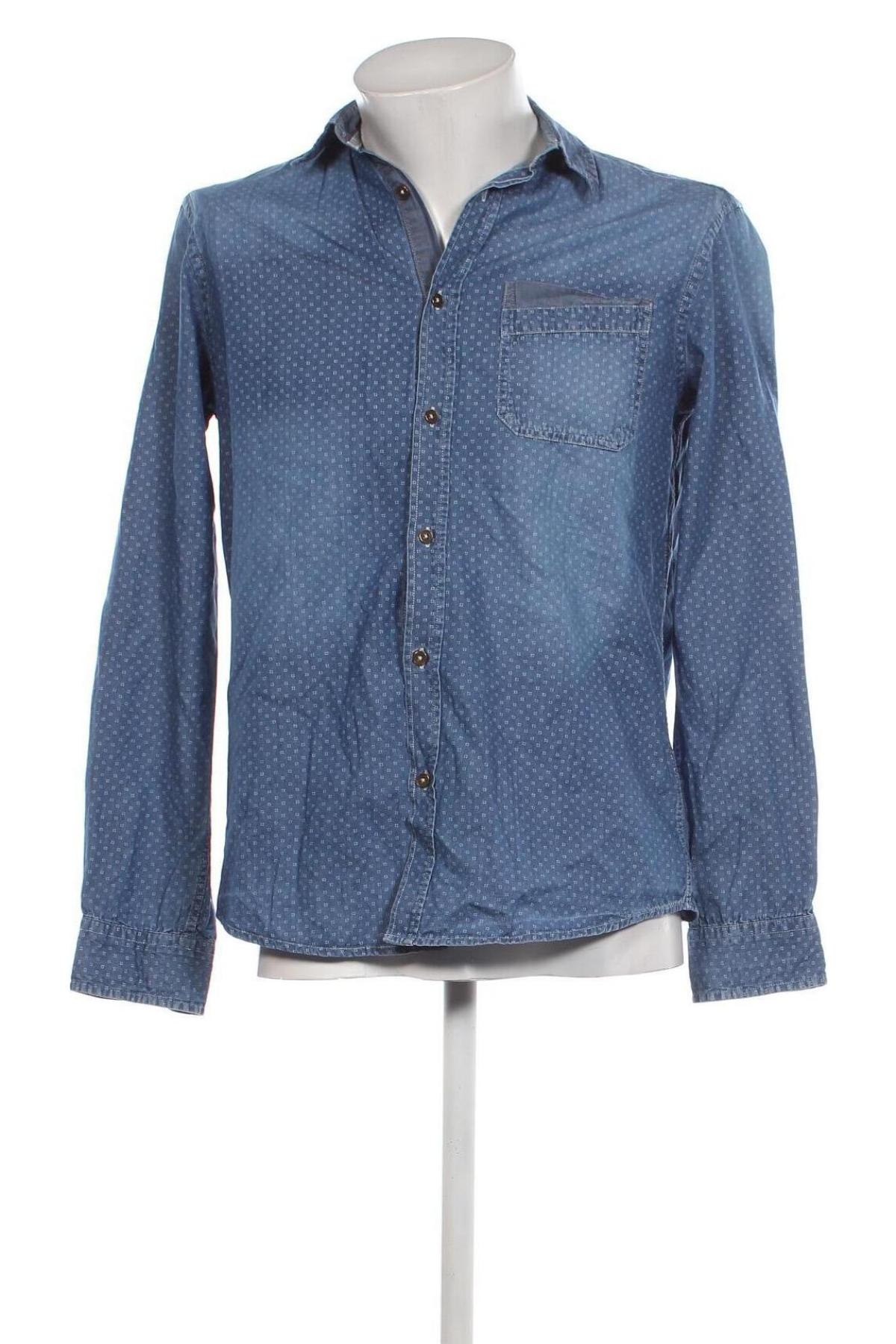 Herrenhemd Straight Up, Größe M, Farbe Blau, Preis 8,07 €