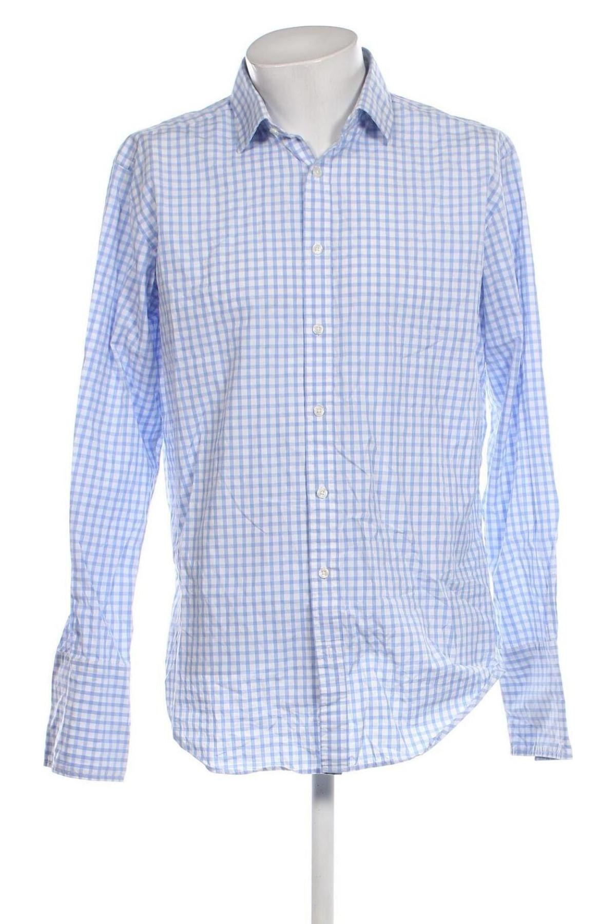 Ανδρικό πουκάμισο T.M.Lewin, Μέγεθος XL, Χρώμα Μπλέ, Τιμή 28,76 €