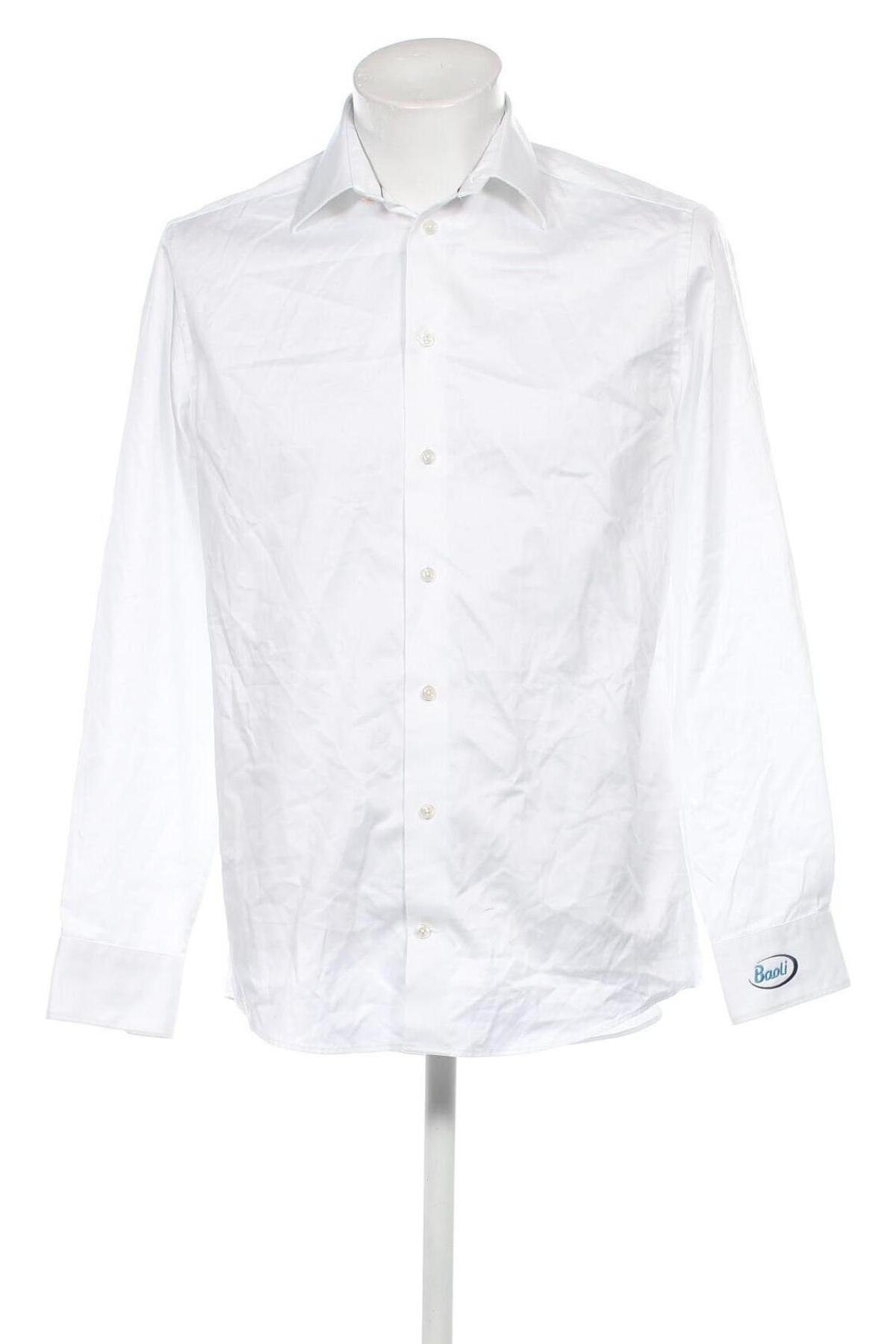 Ανδρικό πουκάμισο Tee Jays, Μέγεθος M, Χρώμα Λευκό, Τιμή 21,03 €