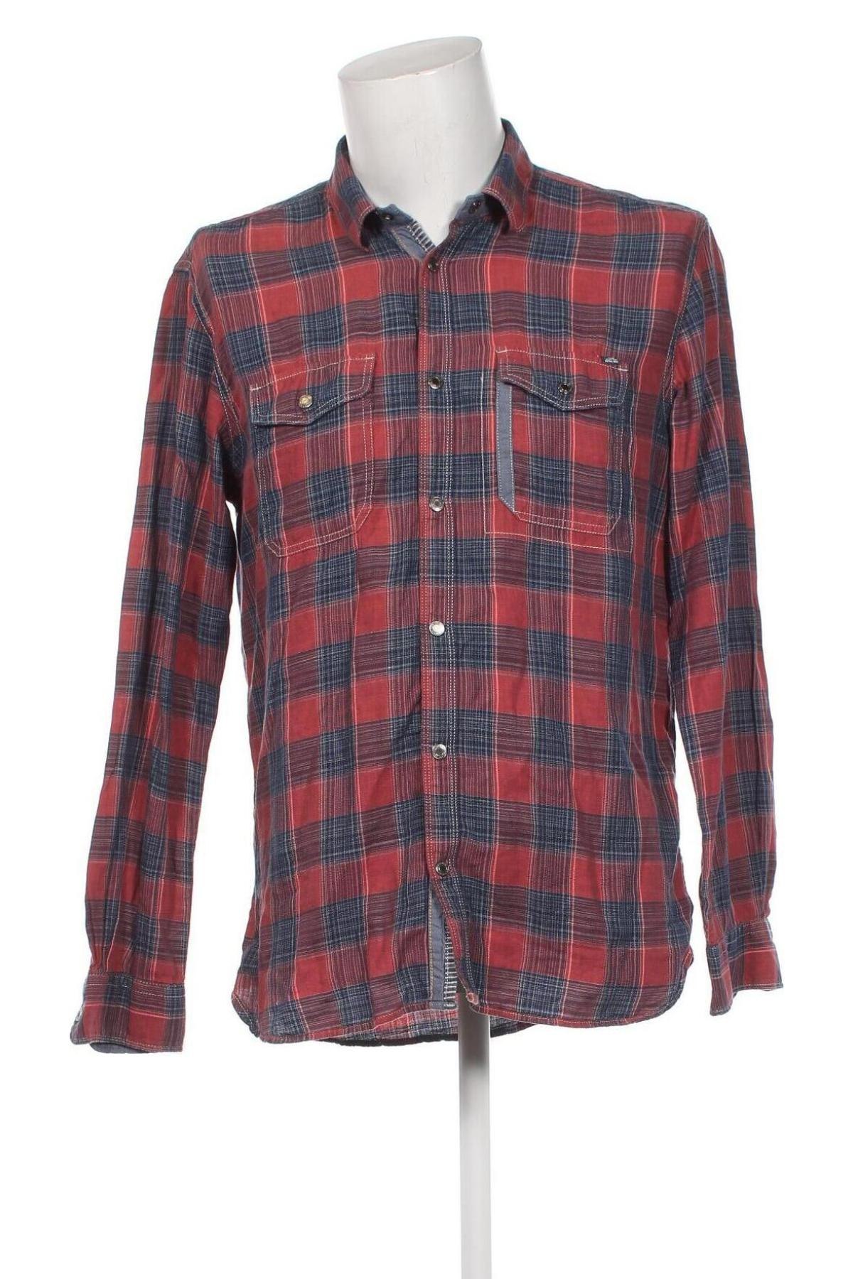 Ανδρικό πουκάμισο Tom Tailor, Μέγεθος L, Χρώμα Πολύχρωμο, Τιμή 9,46 €
