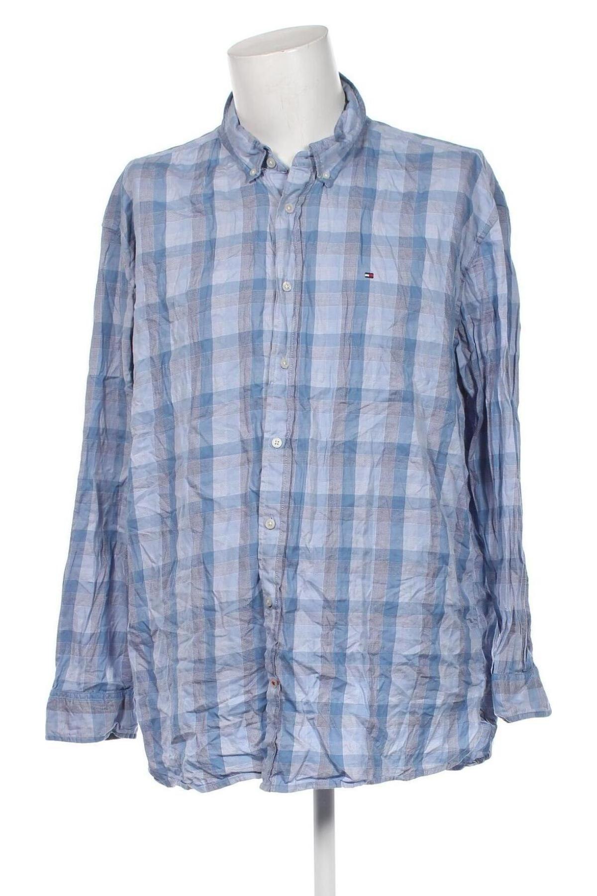 Ανδρικό πουκάμισο Tommy Hilfiger, Μέγεθος 3XL, Χρώμα Μπλέ, Τιμή 39,43 €