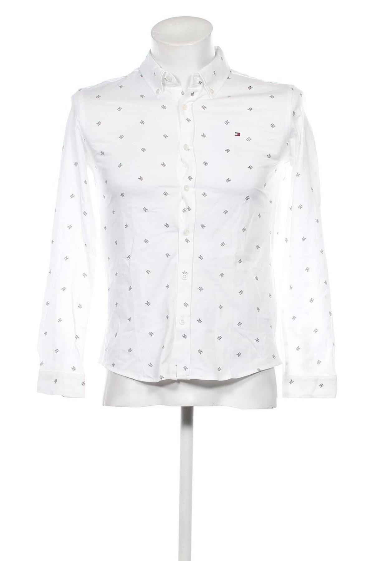 Ανδρικό πουκάμισο Tommy Hilfiger, Μέγεθος L, Χρώμα Λευκό, Τιμή 88,66 €