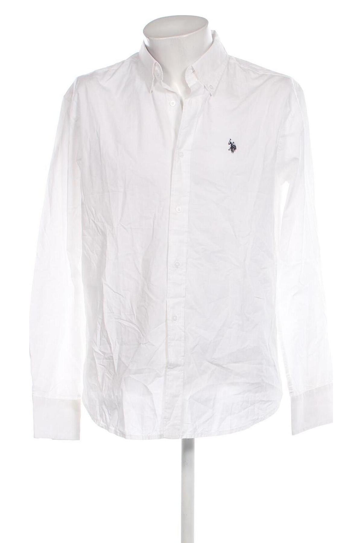 Pánska košeľa  U.S. Polo Assn., Veľkosť XL, Farba Biela, Cena  63,92 €