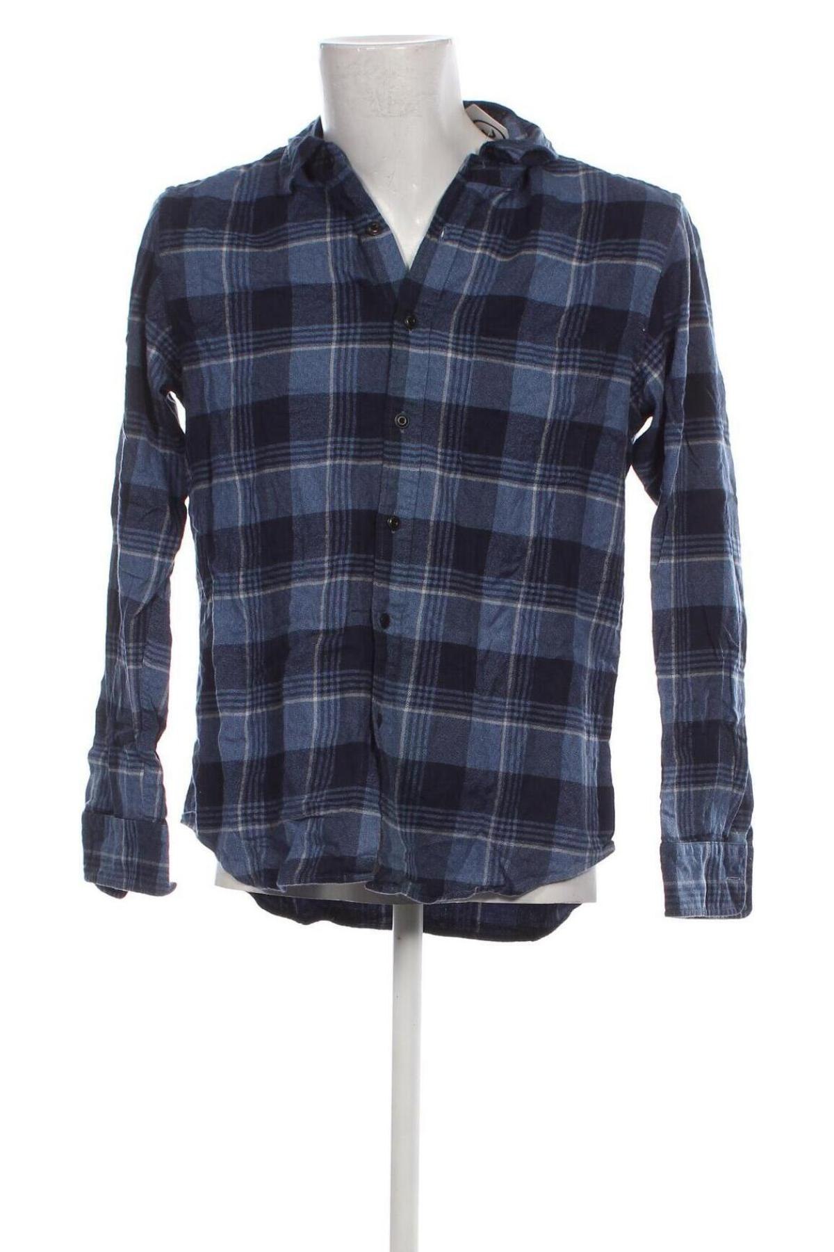 Ανδρικό πουκάμισο Uniqlo, Μέγεθος M, Χρώμα Μπλέ, Τιμή 5,05 €