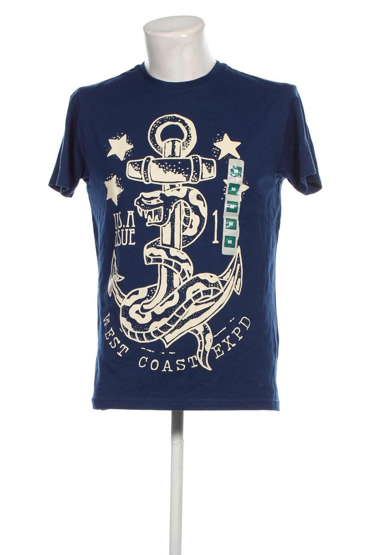 Herren T-Shirt, Größe M, Farbe Blau, Preis € 11,00